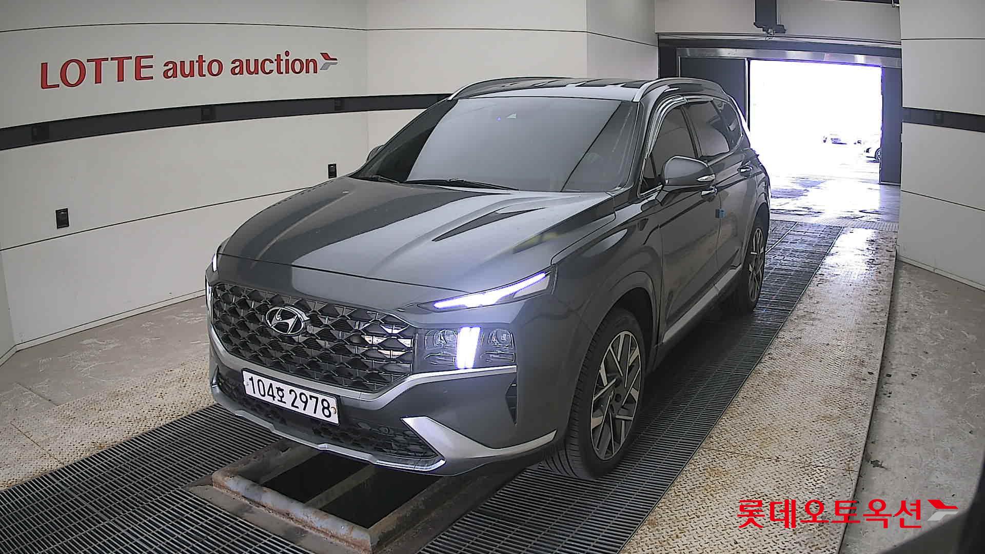 Hyundai Santa Fe 2021 Rain Forest из Кореи