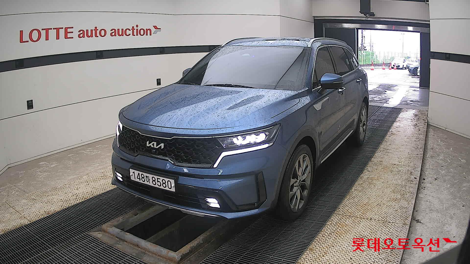 Kia Sorento 2022 Mineral Blue из Кореи