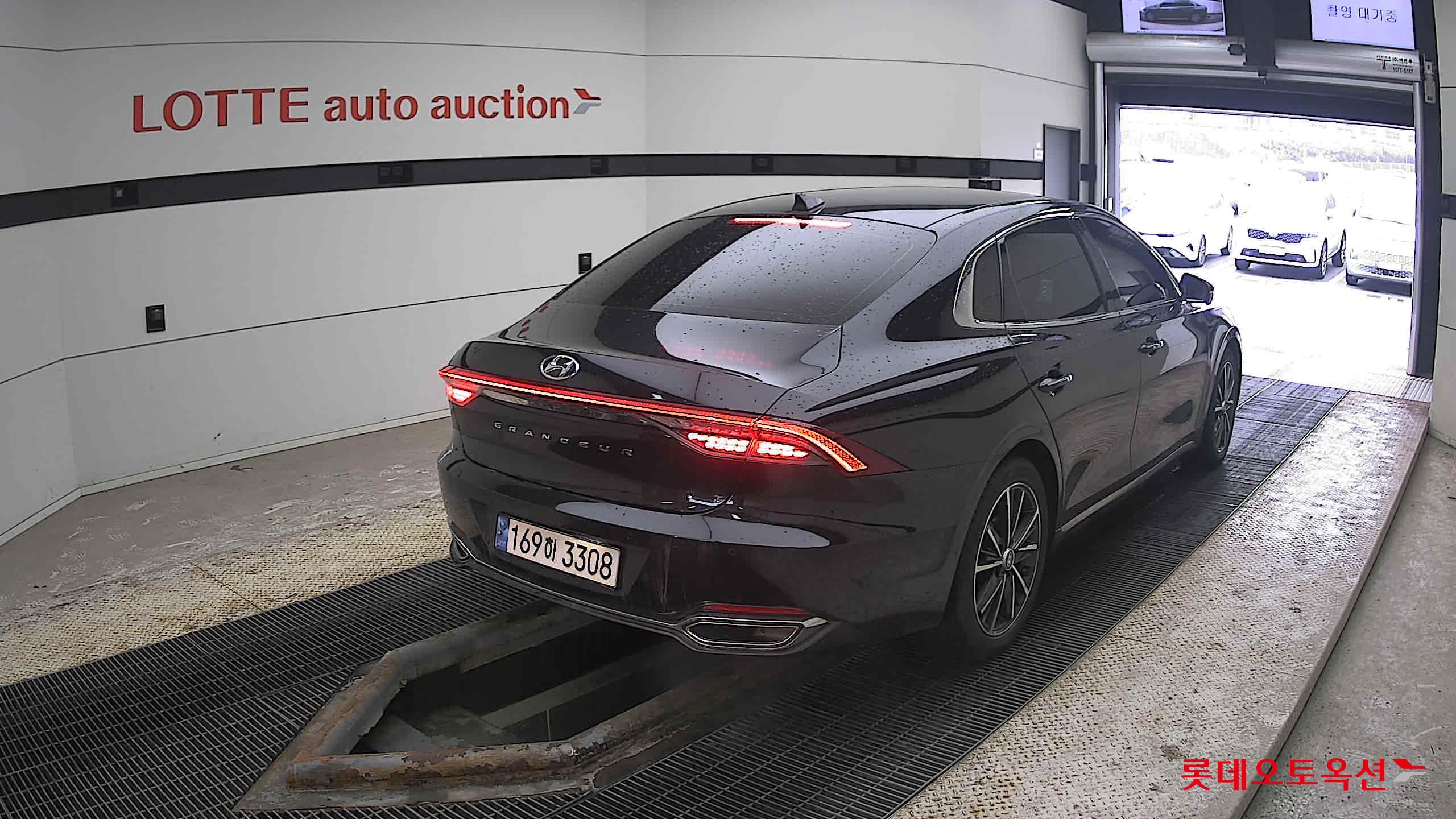 Hyundai Grandeur 2022 Midnight Black Pearl из Кореи, фото 4