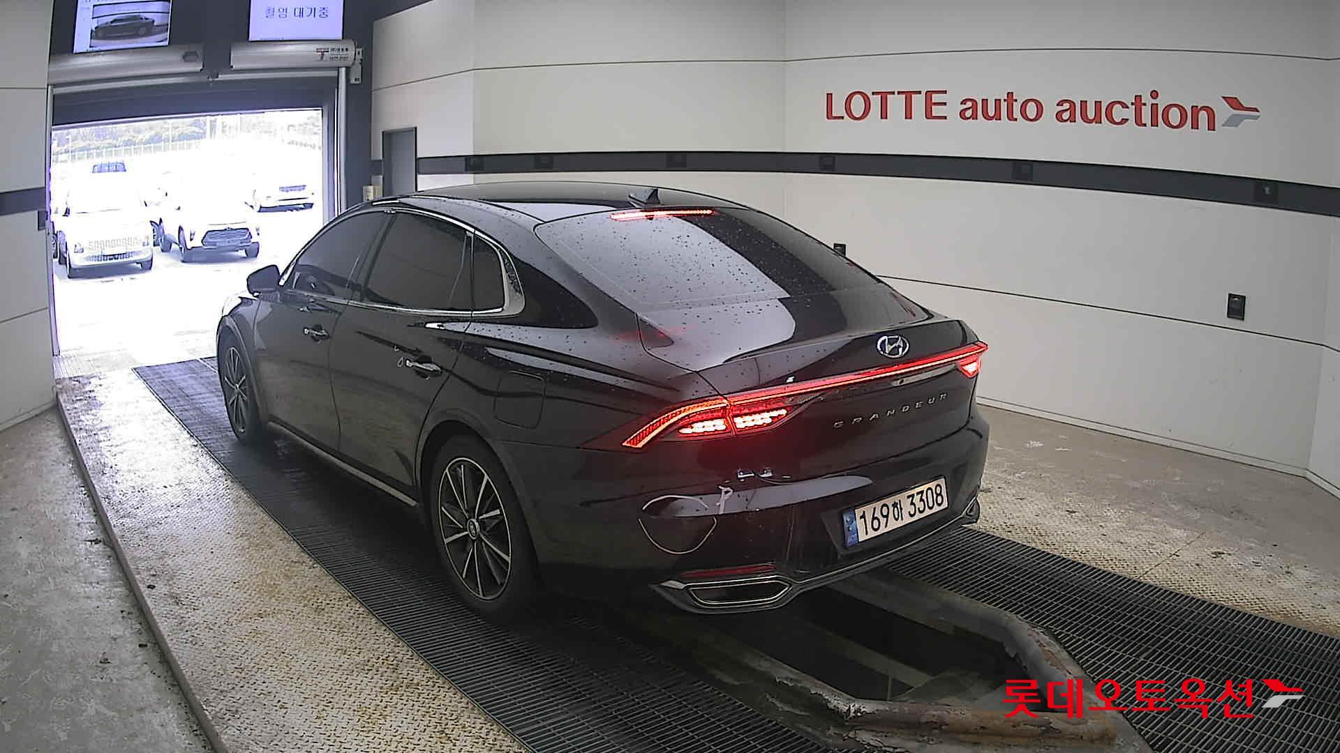 Hyundai Grandeur 2022 Midnight Black Pearl из Кореи, фото 6