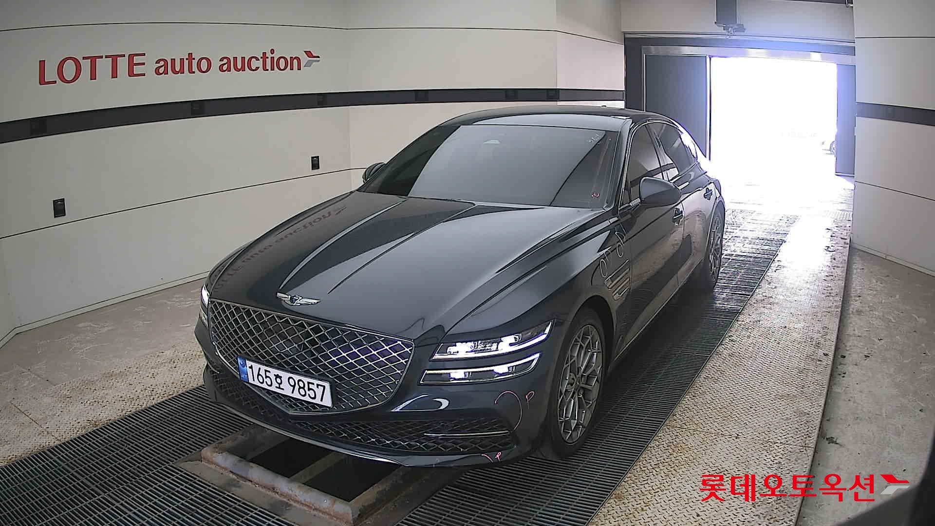 Hyundai G80 2022 Tasman Blue из Кореи