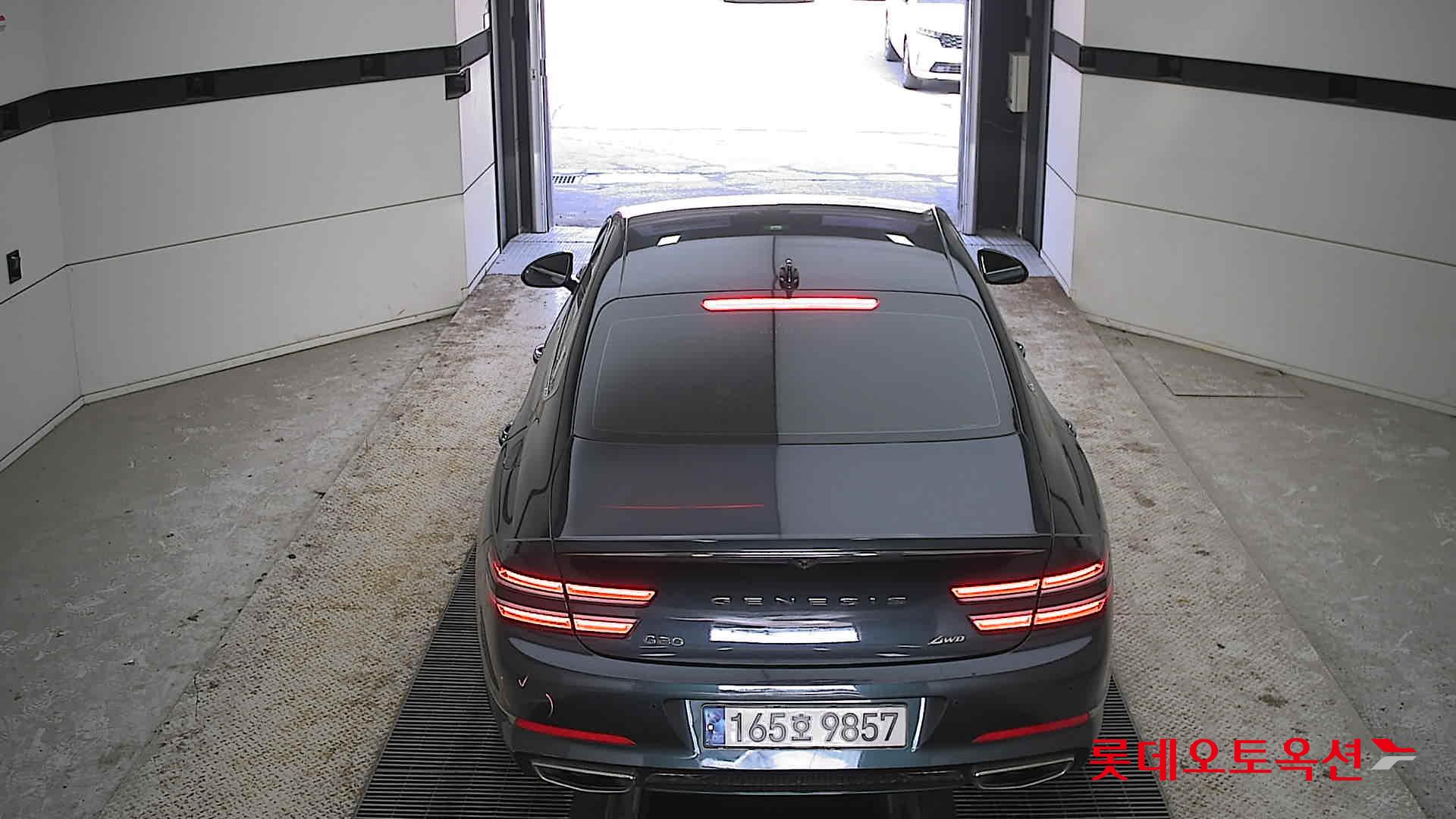 Hyundai G80 2022 Tasman Blue из Кореи, фото 5