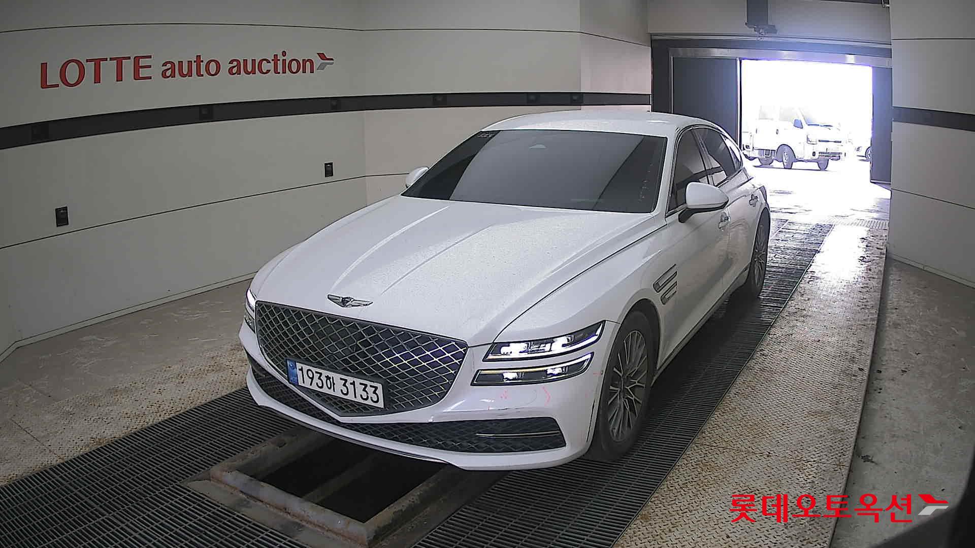 Hyundai G80 2022 Uyuni White из Кореи