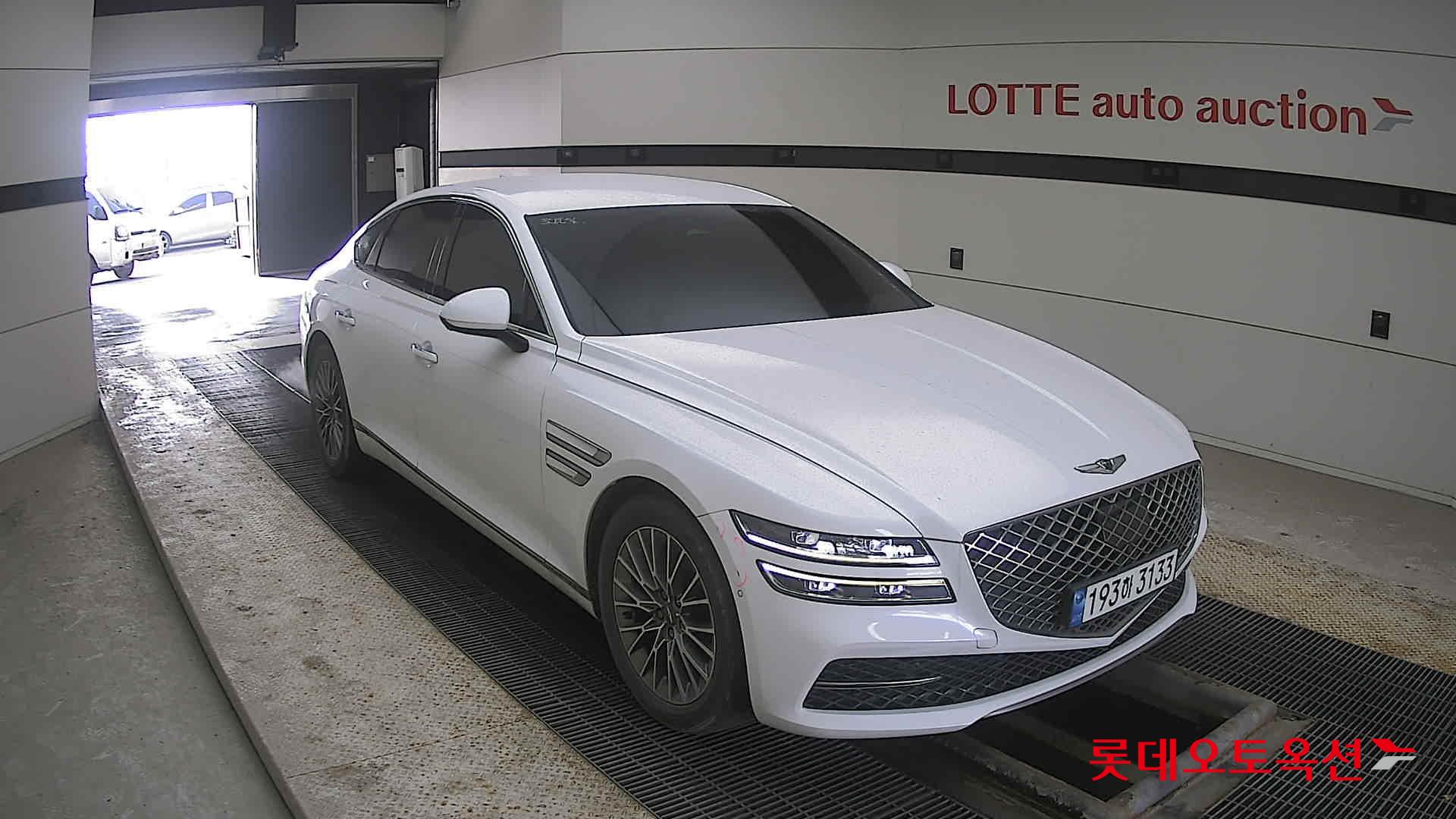 Hyundai G80 2022 Uyuni White из Кореи, фото 2