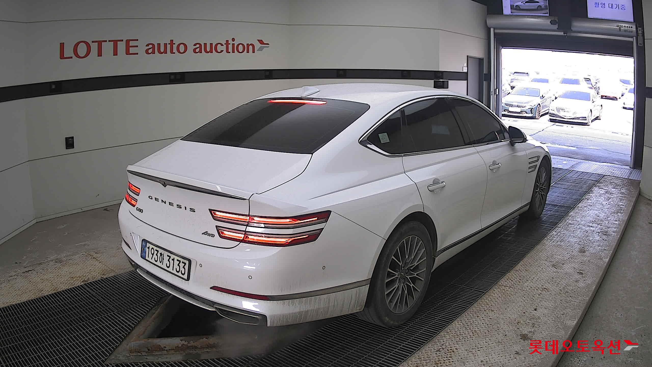 Hyundai G80 2022 Uyuni White из Кореи, фото 4