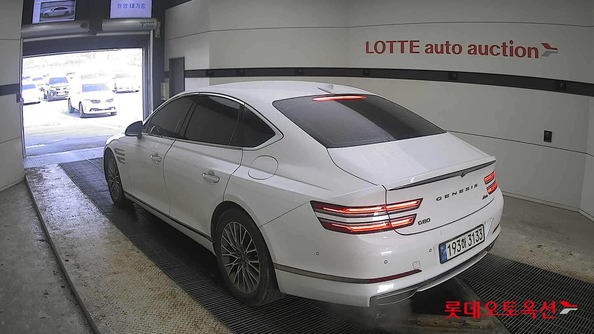 Hyundai G80 2022 Uyuni White из Кореи, фото 6