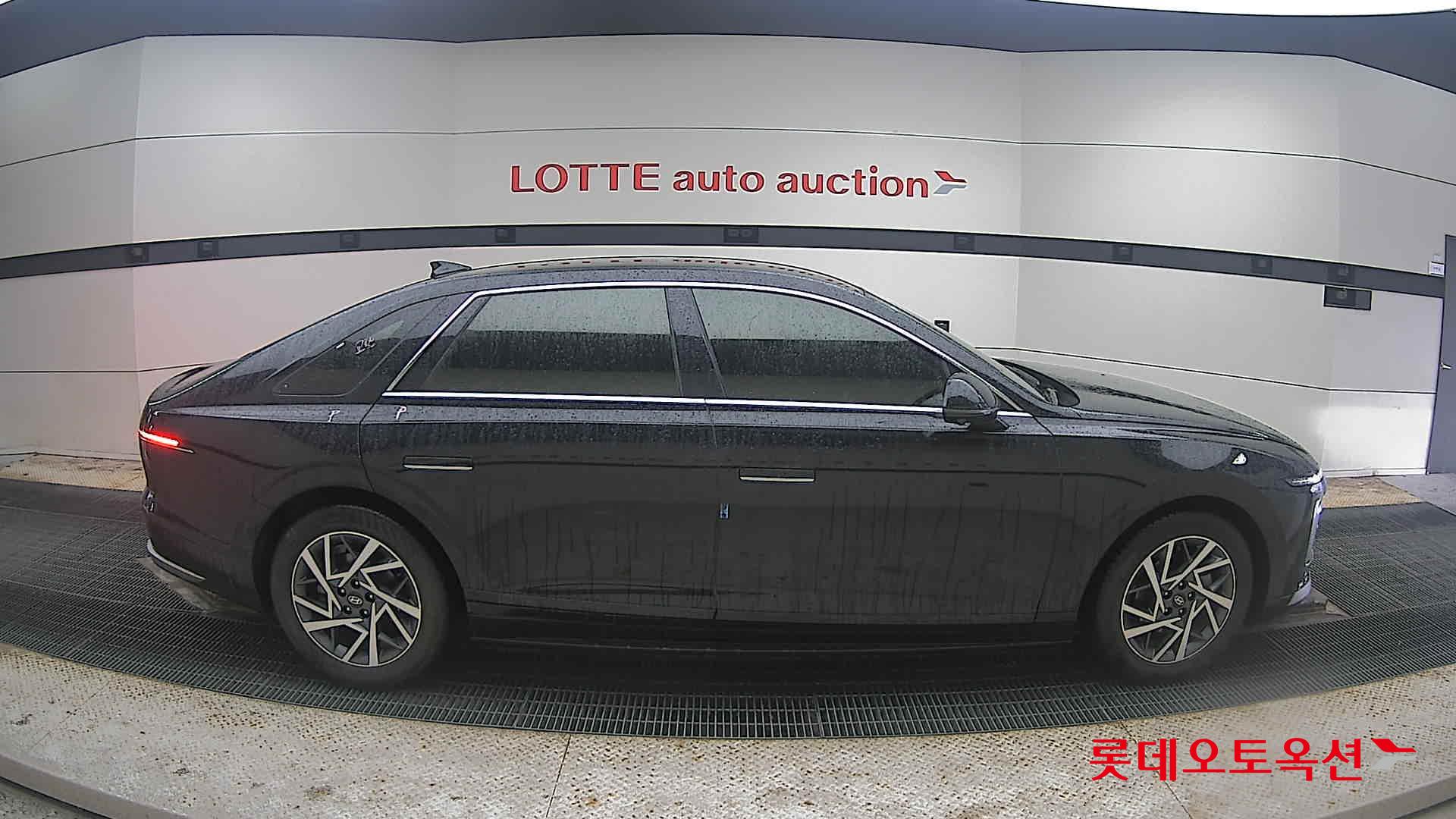 Hyundai Grandeur Hybrid 2024 Abyss Black Pearl из Кореи, фото 3