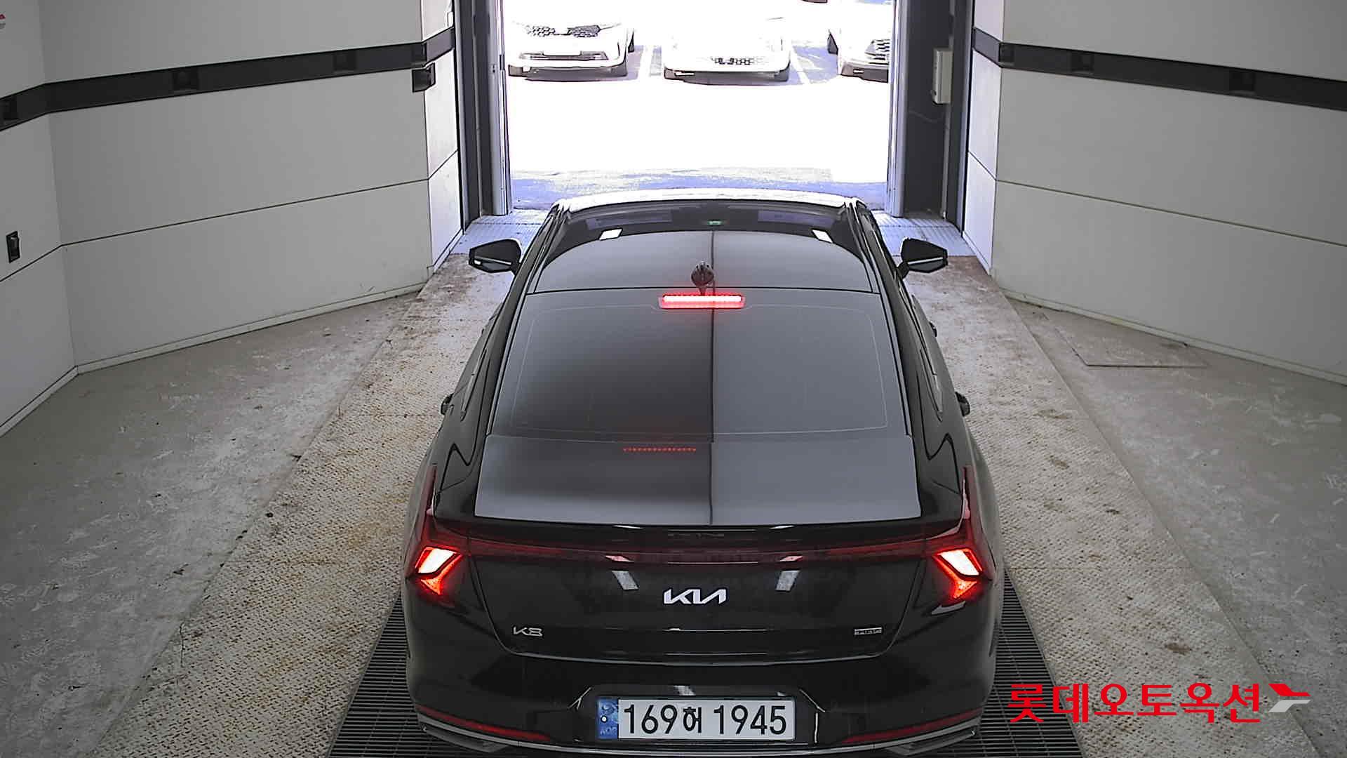 Kia K8 Hybrid 2022 Aurora Black Pearl из Кореи, фото 5