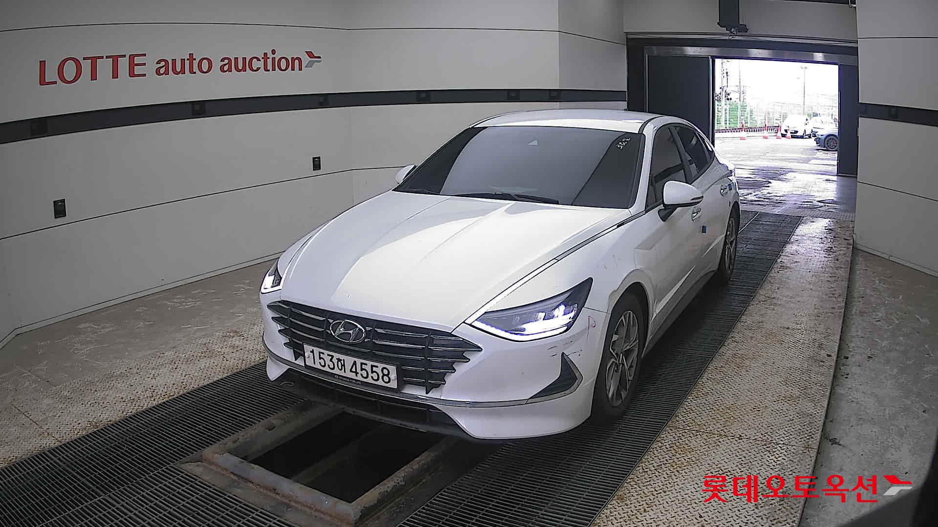 Hyundai Sonata 2021 White cream (optional) из Кореи