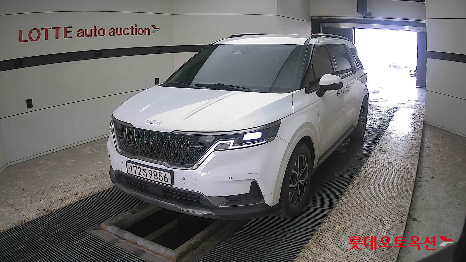 Kia Carnival 2023 Snow White Pearl (optional) из Кореи