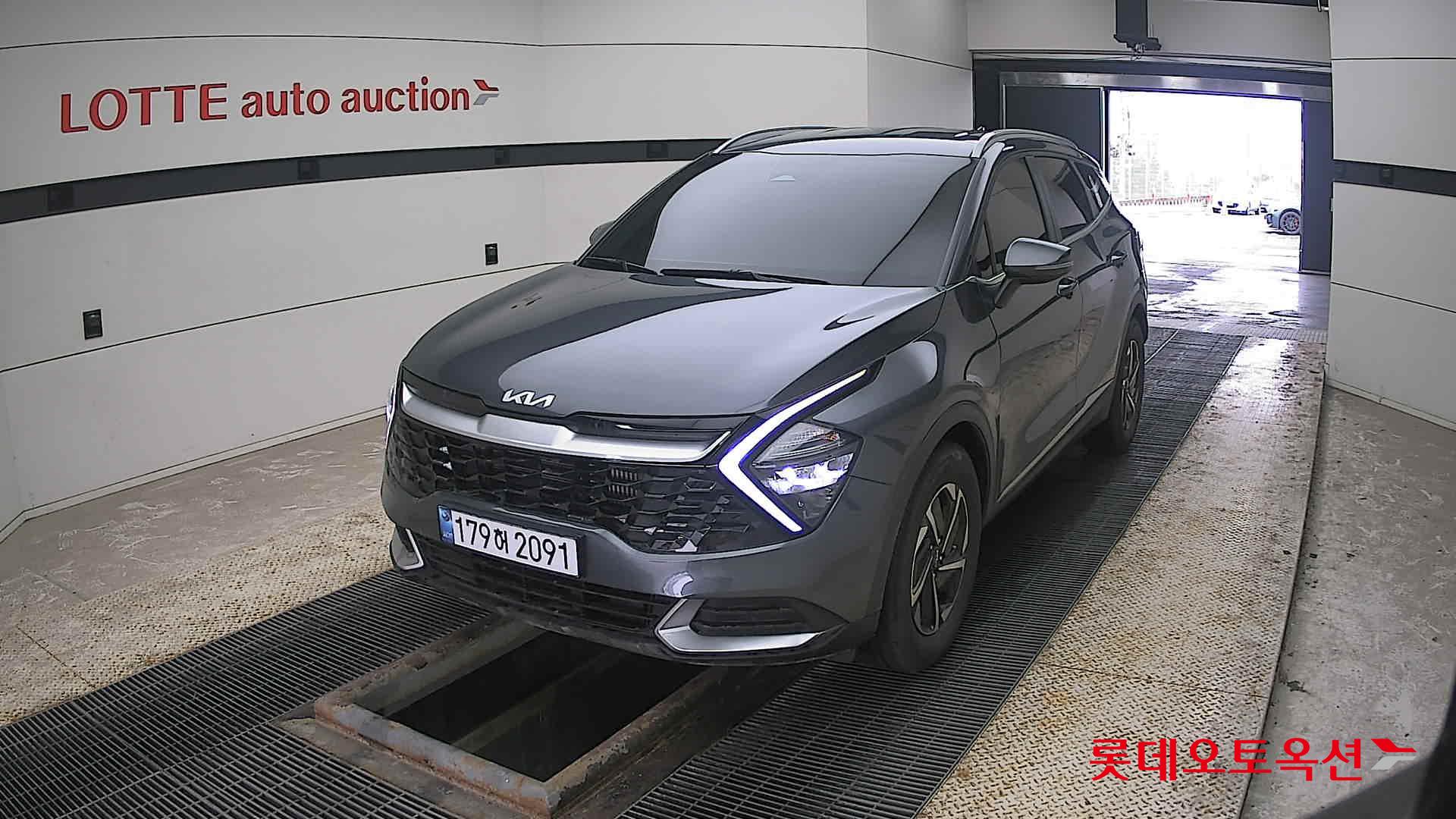 Kia Sportage Hybrid 2024 Gravity Gray из Кореи
