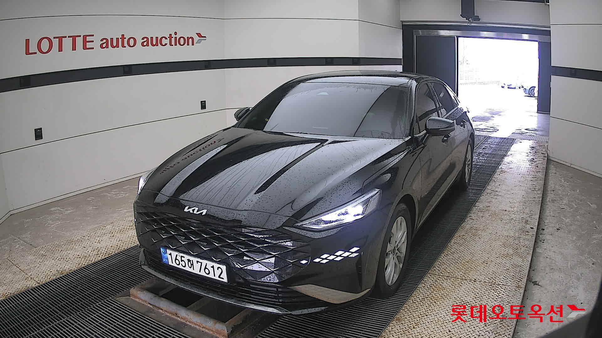 Kia K8 2022 Aurora Black Pearl из Кореи