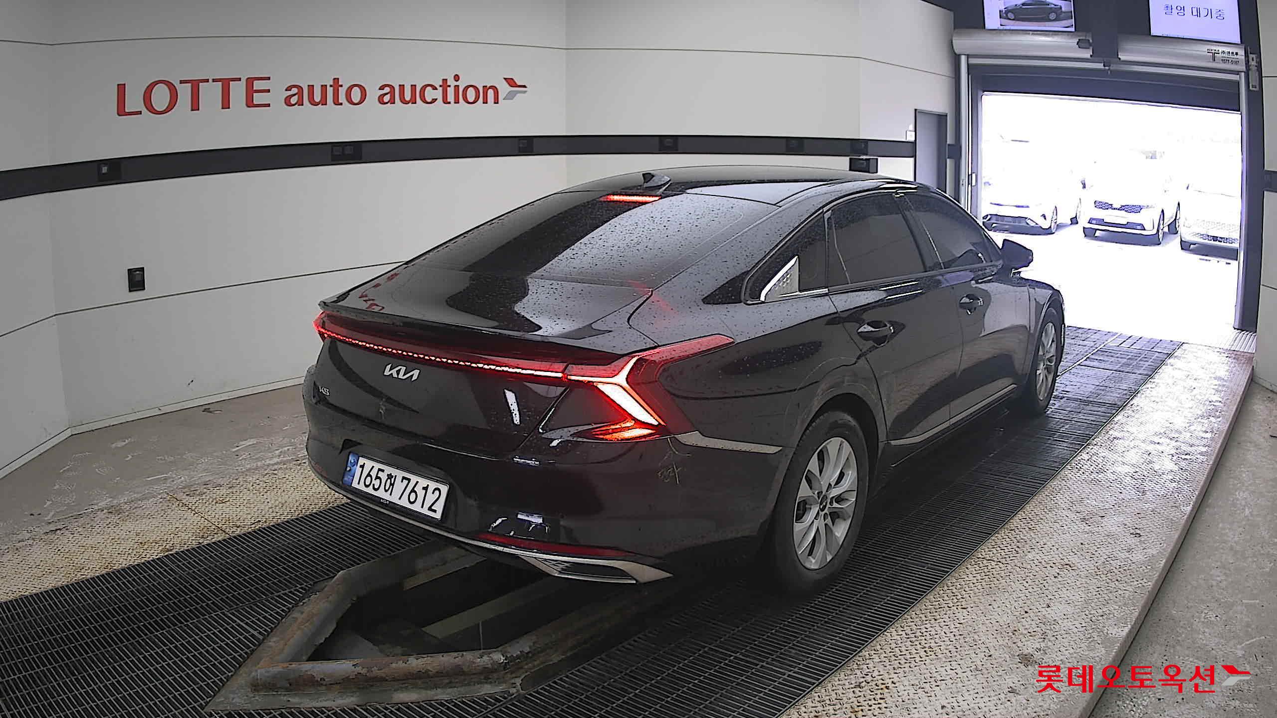 Kia K8 2022 Aurora Black Pearl из Кореи, фото 4