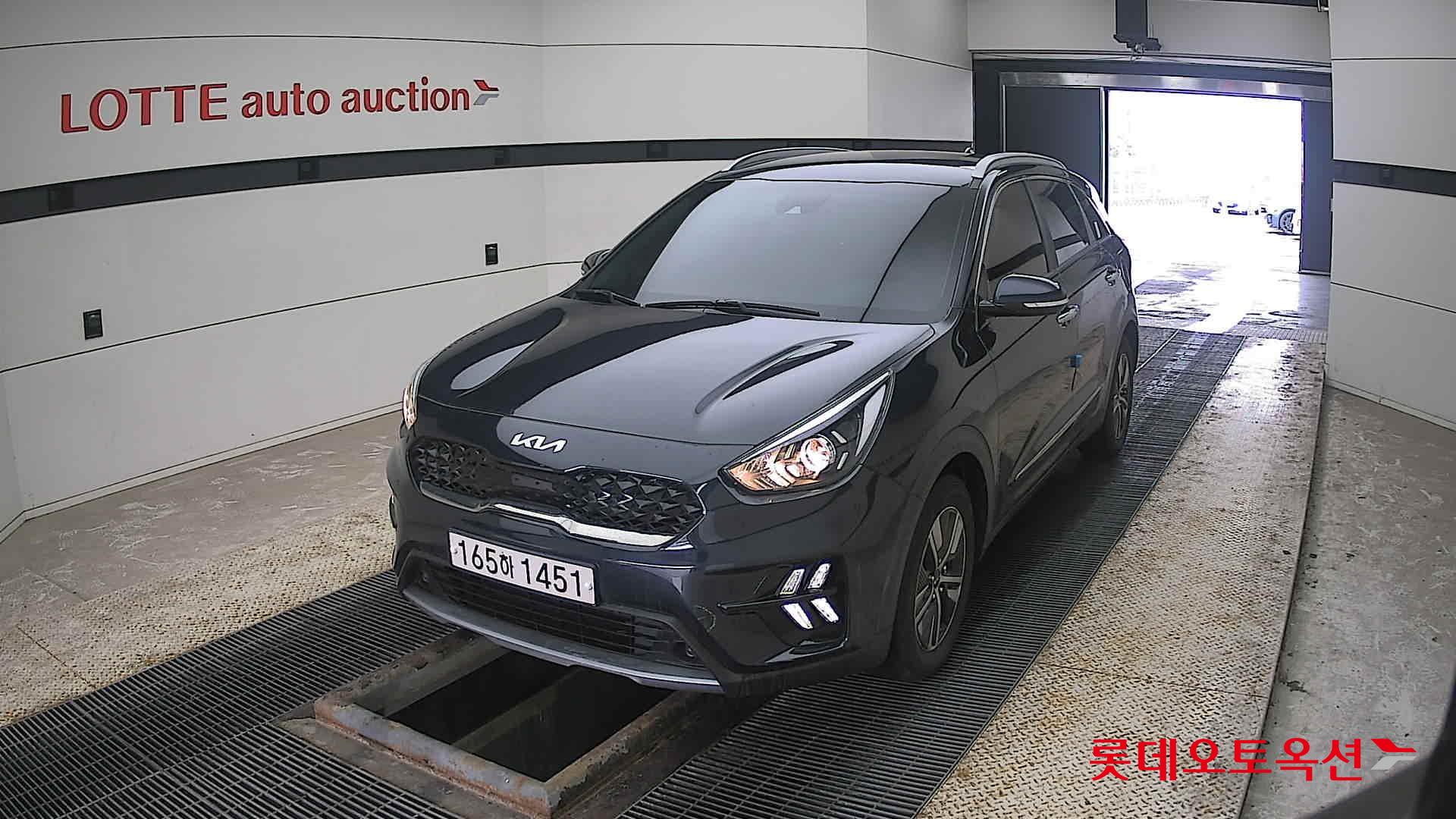 Kia Niro Hybrid 2022 Gravity Blue из Кореи