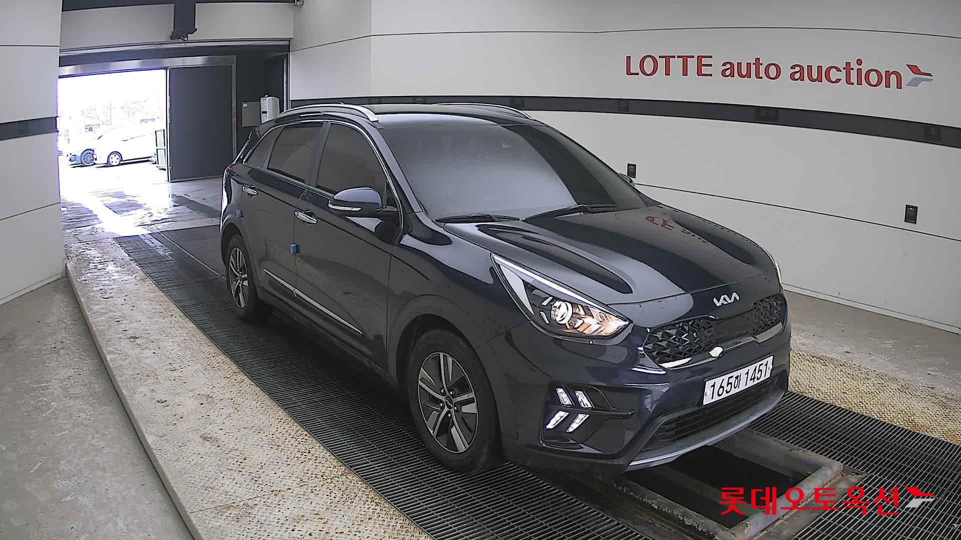 Kia Niro Hybrid 2022 Gravity Blue из Кореи, фото 2