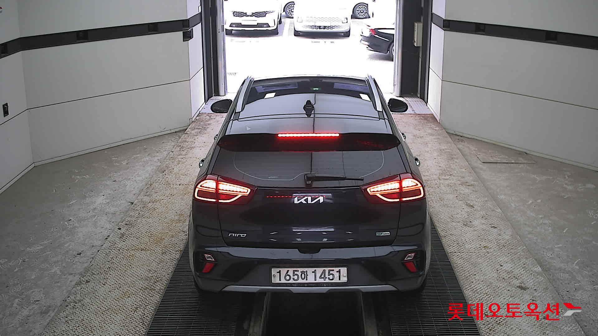 Kia Niro Hybrid 2022 Gravity Blue из Кореи, фото 5