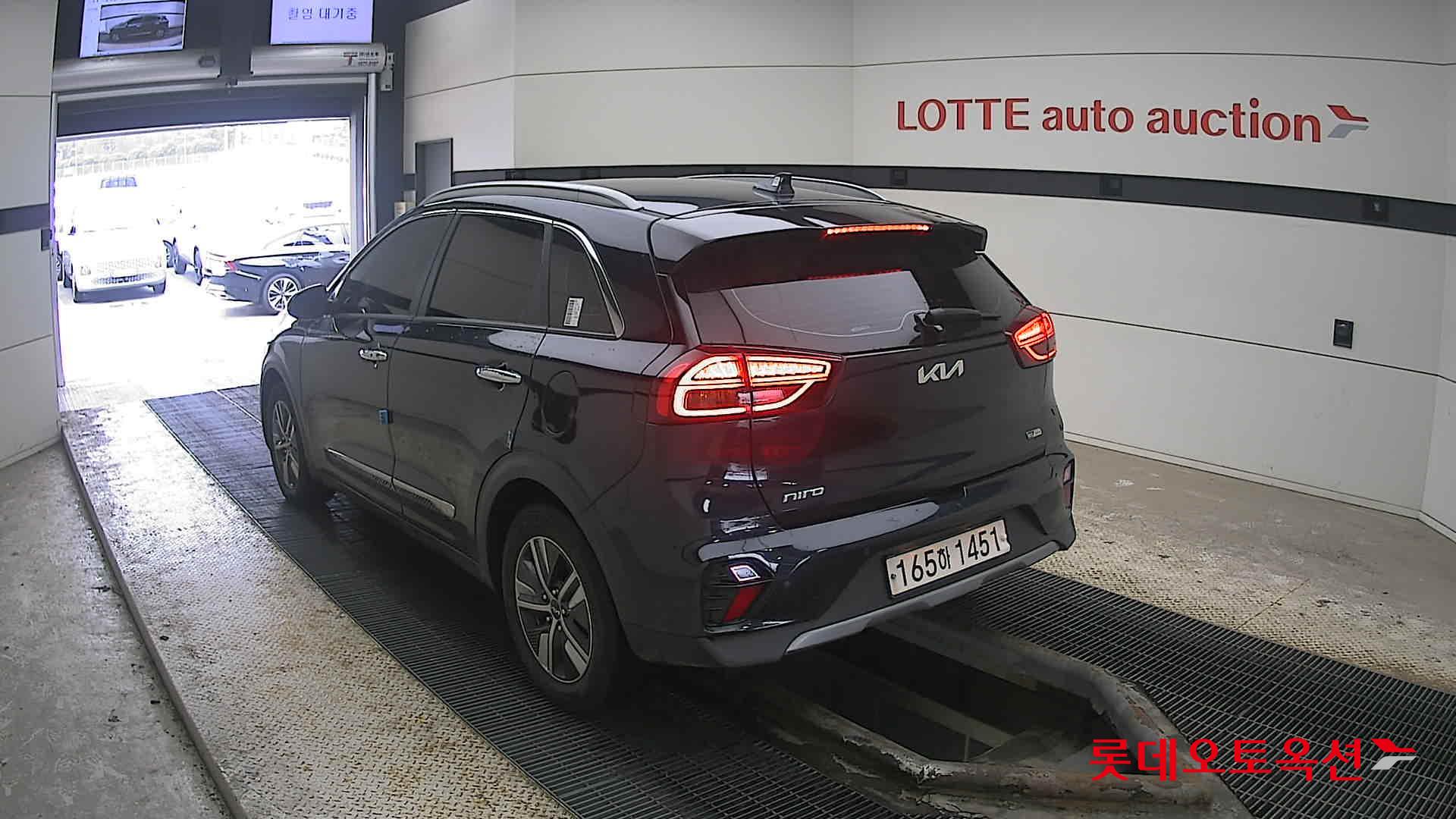 Kia Niro Hybrid 2022 Gravity Blue из Кореи, фото 6