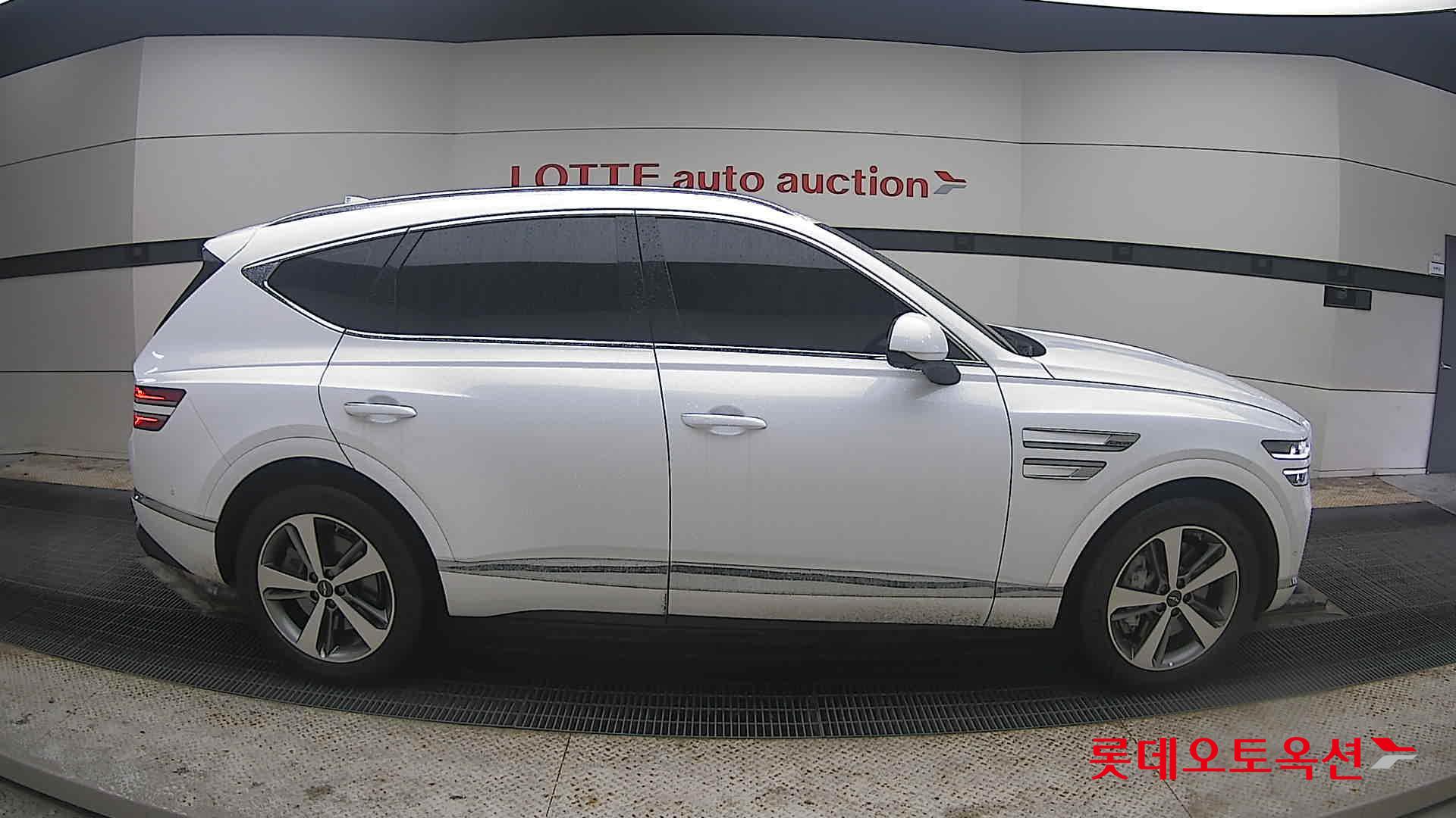 Hyundai GV80 2022 Uyuni White из Кореи, фото 3