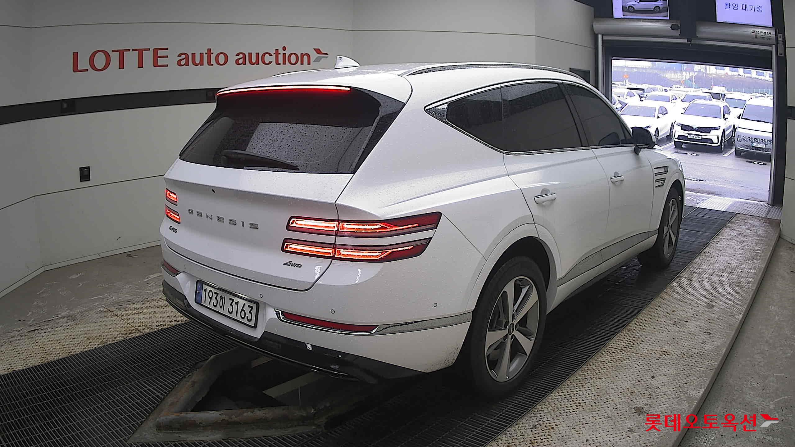 Hyundai GV80 2022 Uyuni White из Кореи, фото 4