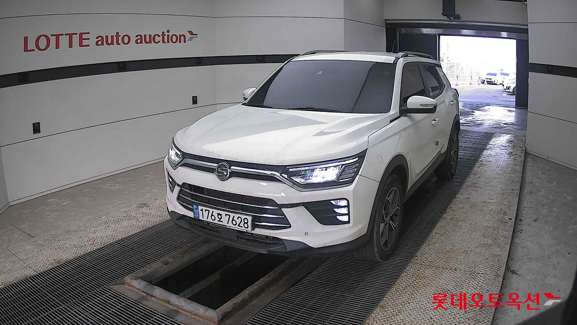 SsangYong Korando 2022 Grand White из Кореи