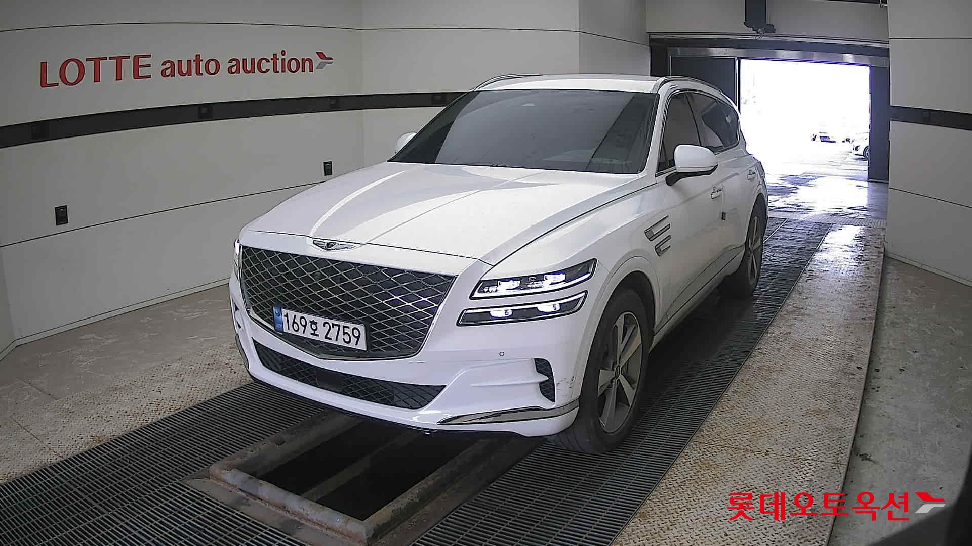 Hyundai GV80 2022 Uyuni White из Кореи