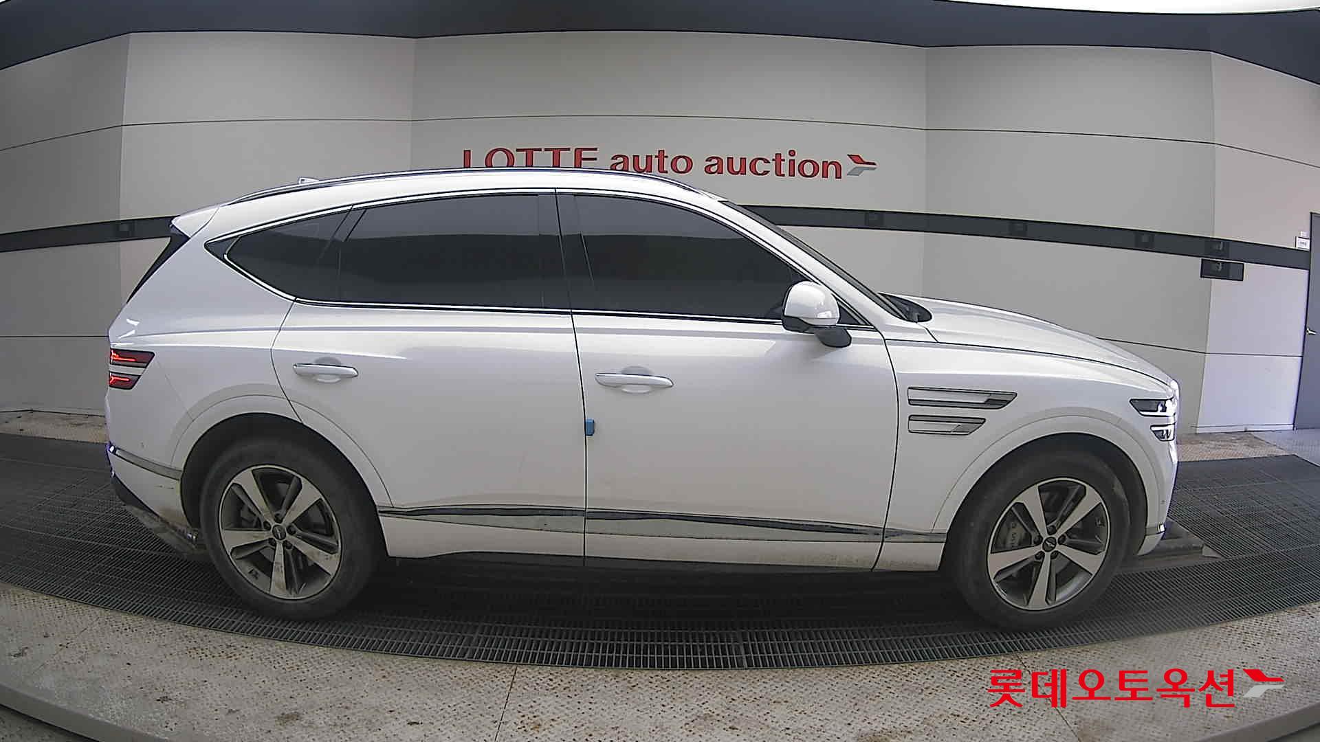 Hyundai GV80 2022 Uyuni White из Кореи, фото 3