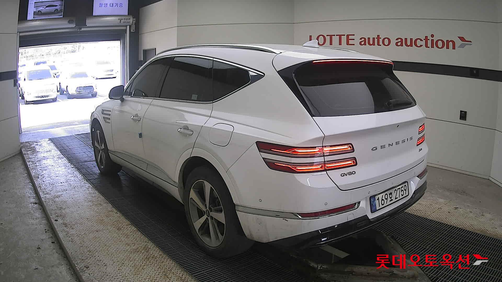 Hyundai GV80 2022 Uyuni White из Кореи, фото 6