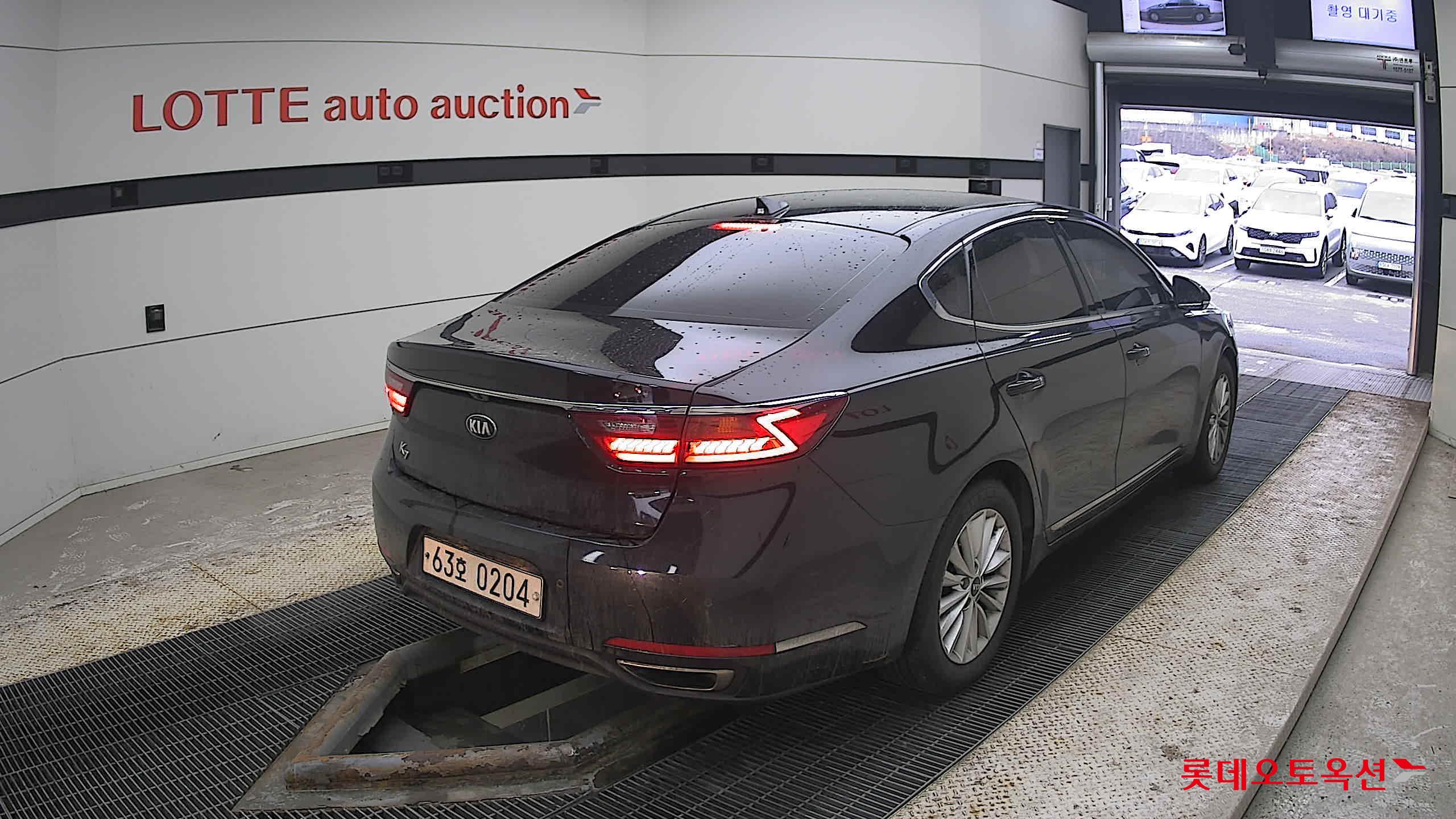 Kia K7 2019 Aurora Black Pearl из Кореи, фото 4