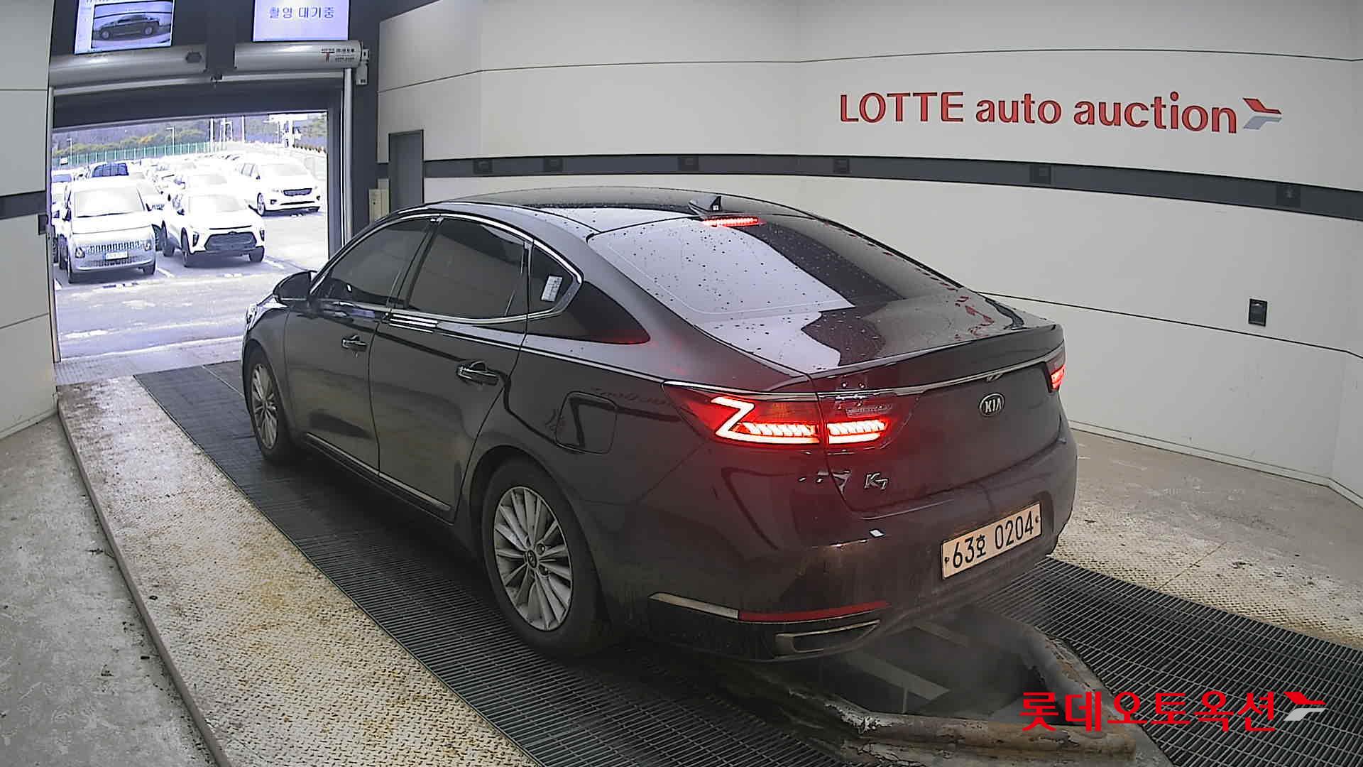 Kia K7 2019 Aurora Black Pearl из Кореи, фото 6