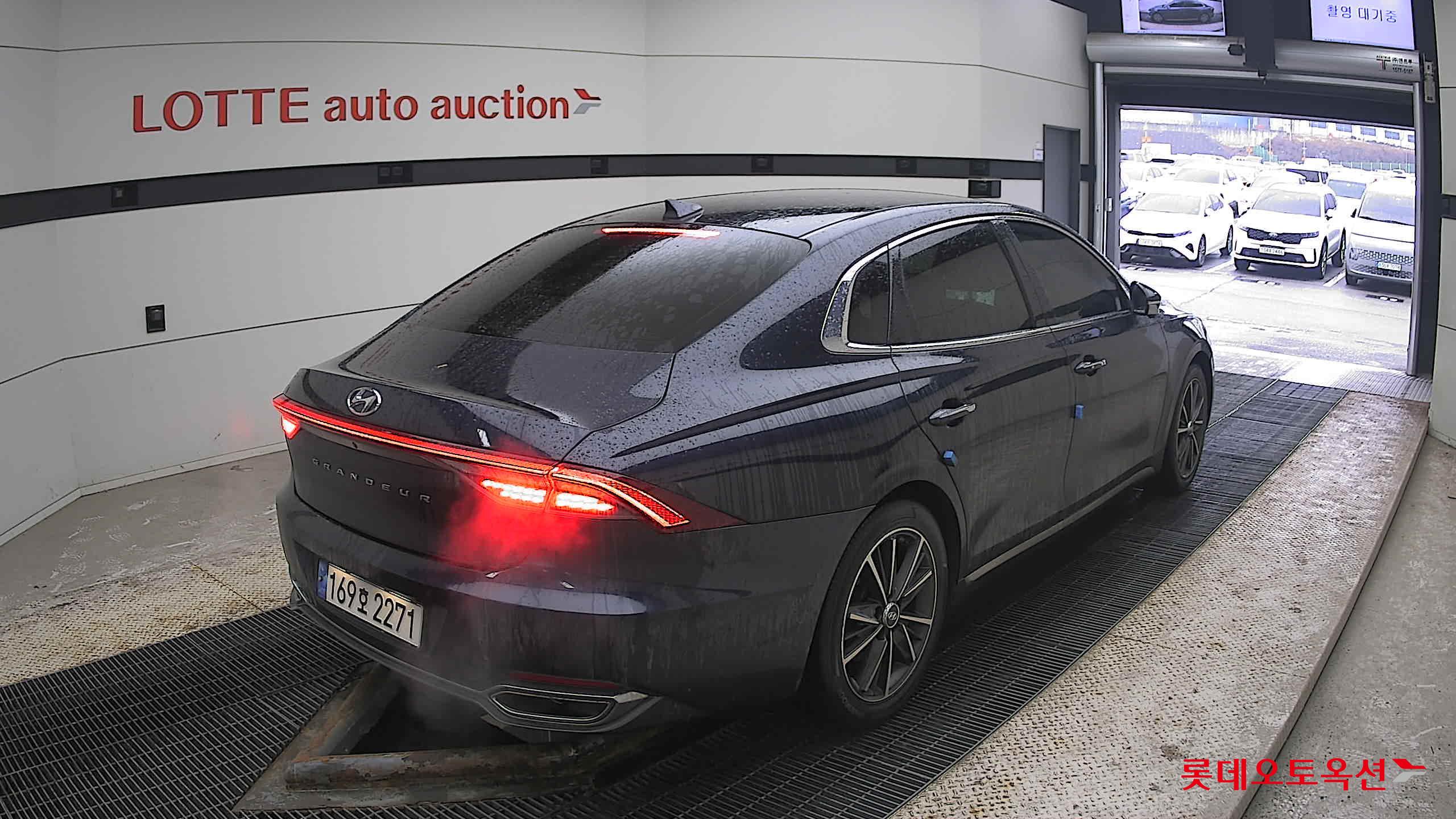 Hyundai Grandeur 2022 Oxford Blue Metallic из Кореи, фото 4