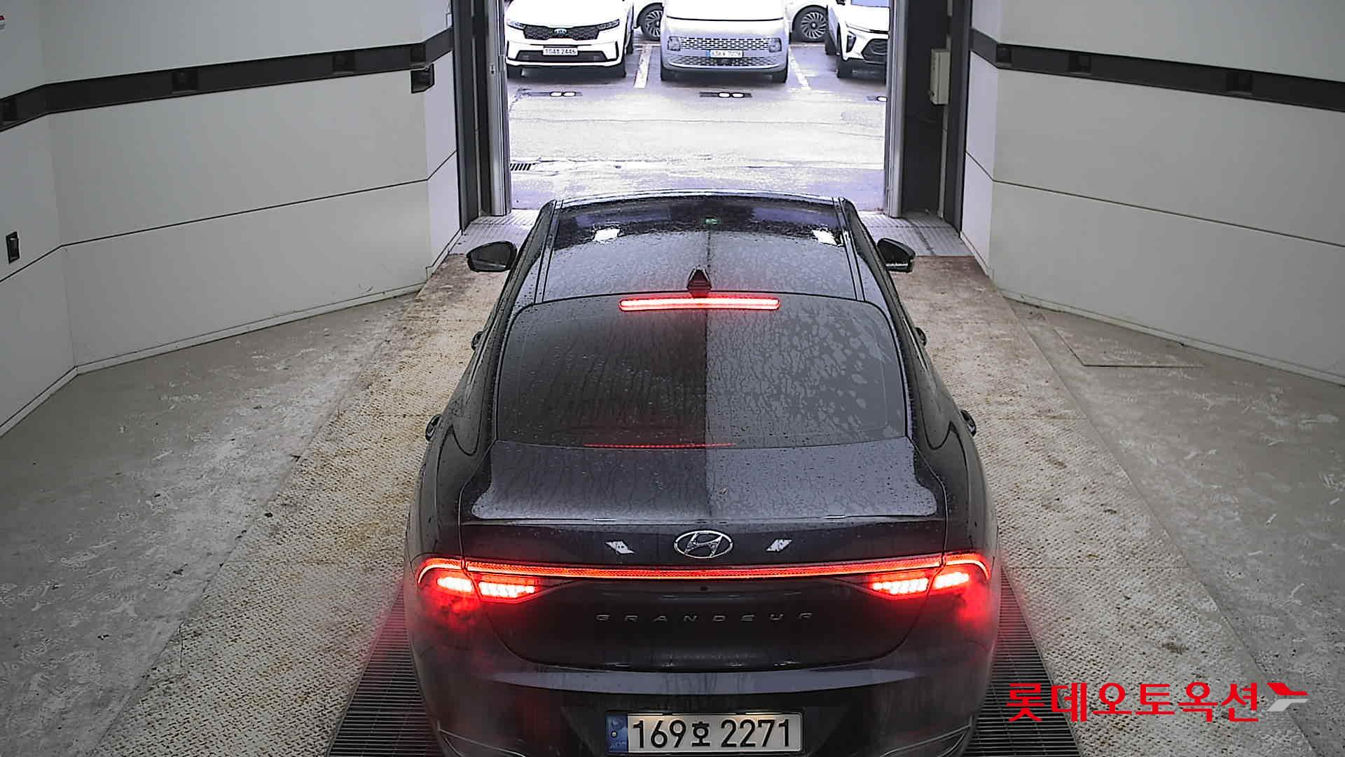 Hyundai Grandeur 2022 Oxford Blue Metallic из Кореи, фото 5