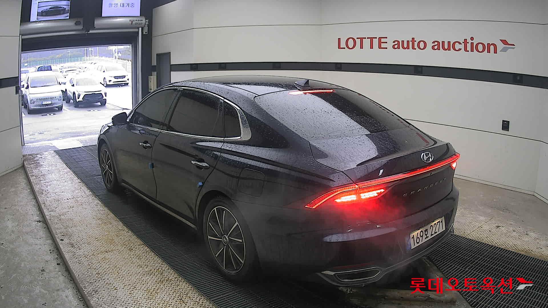 Hyundai Grandeur 2022 Oxford Blue Metallic из Кореи, фото 6