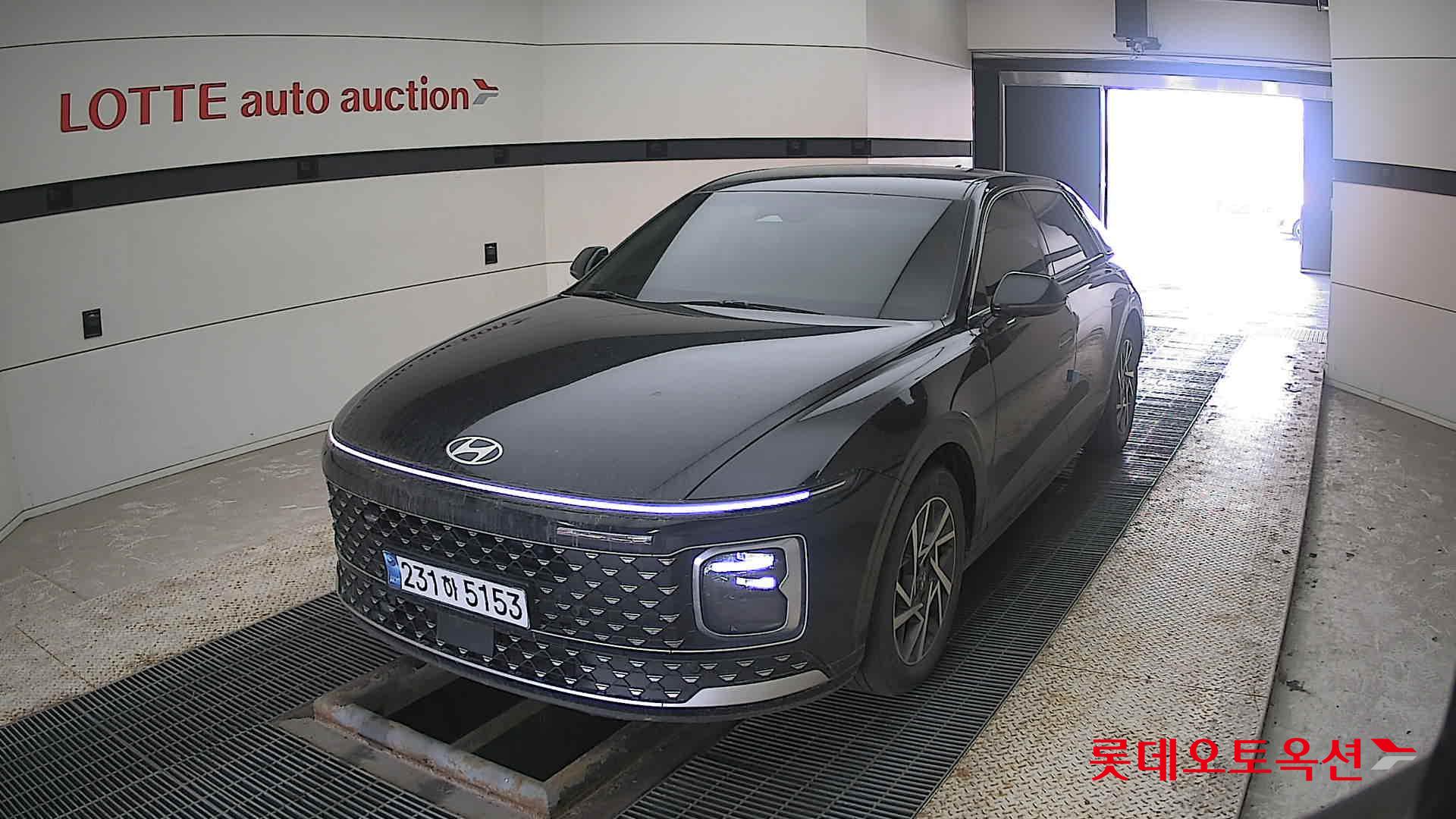 Hyundai Grandeur Hybrid 2025 Abyss Black Pearl из Кореи