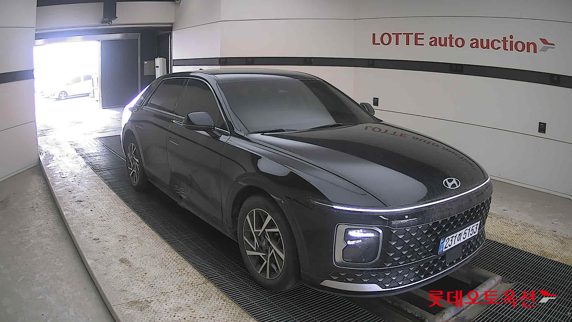 Hyundai Grandeur Hybrid 2025 Abyss Black Pearl из Кореи, фото 2