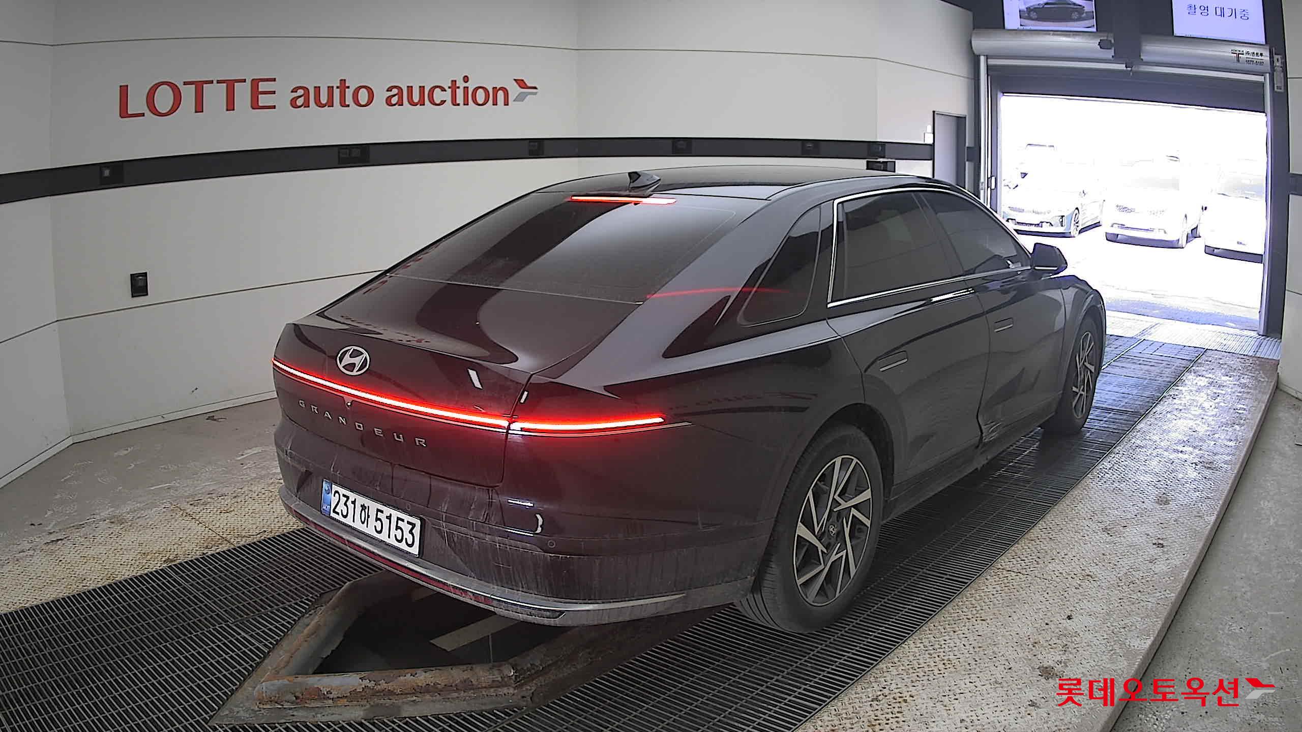 Hyundai Grandeur Hybrid 2025 Abyss Black Pearl из Кореи, фото 4