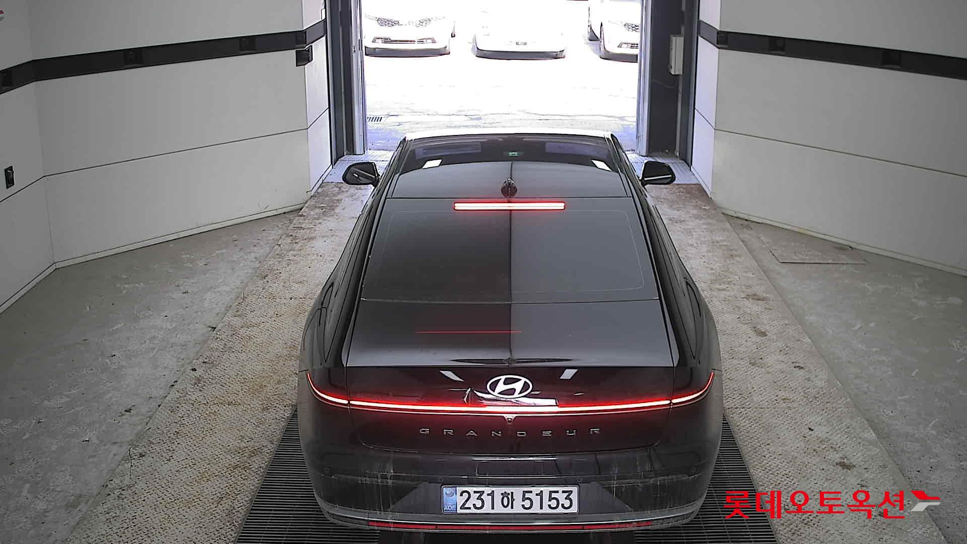 Hyundai Grandeur Hybrid 2025 Abyss Black Pearl из Кореи, фото 5