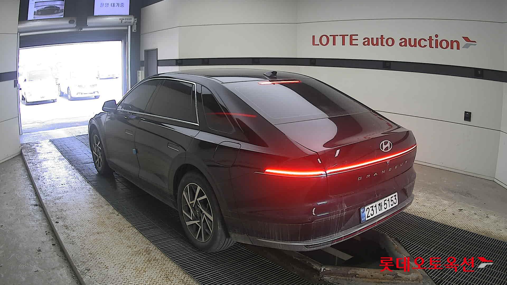 Hyundai Grandeur Hybrid 2025 Abyss Black Pearl из Кореи, фото 6