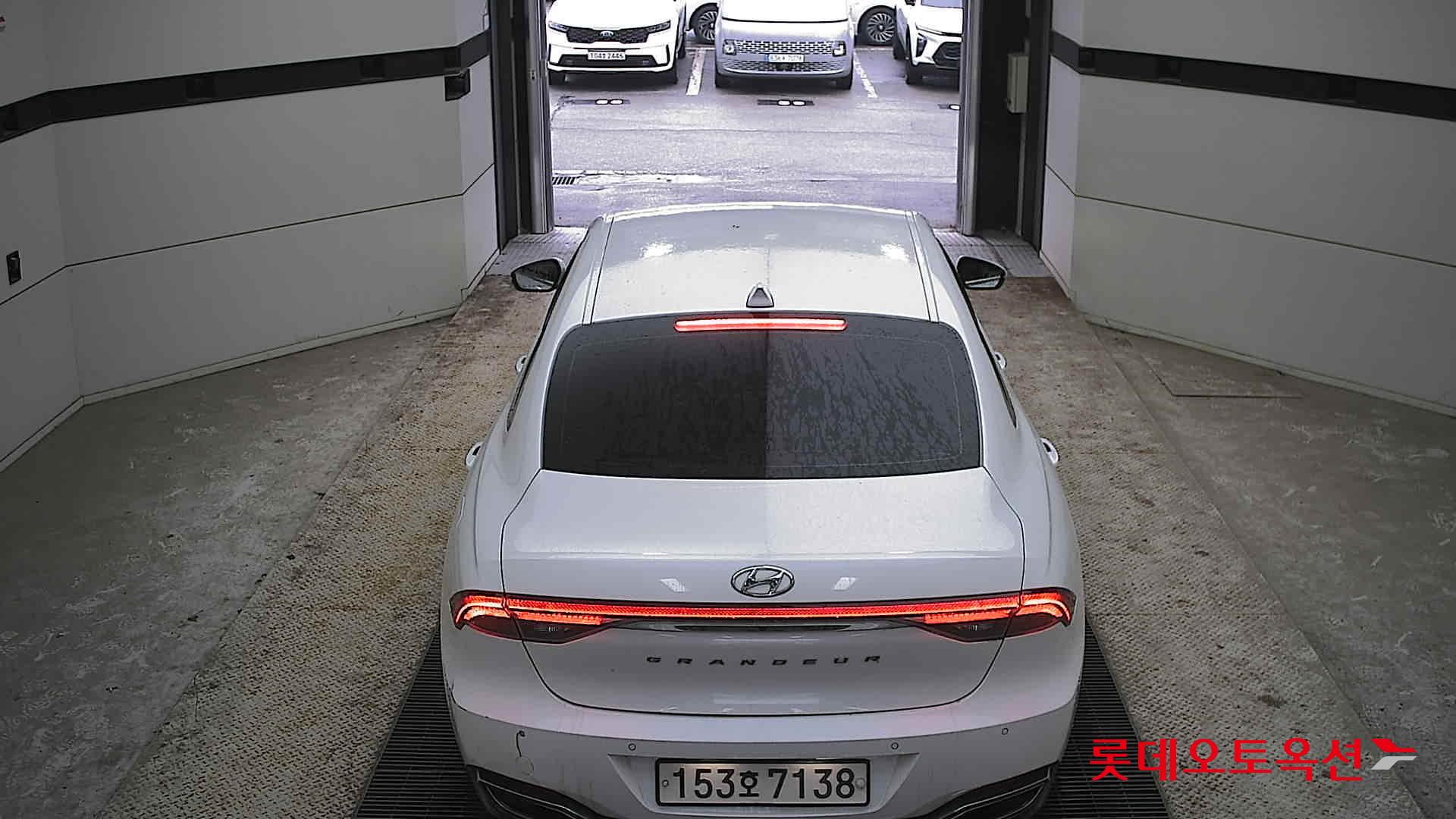 Hyundai Grandeur Hybrid 2021 White cream (optional) из Кореи, фото 5