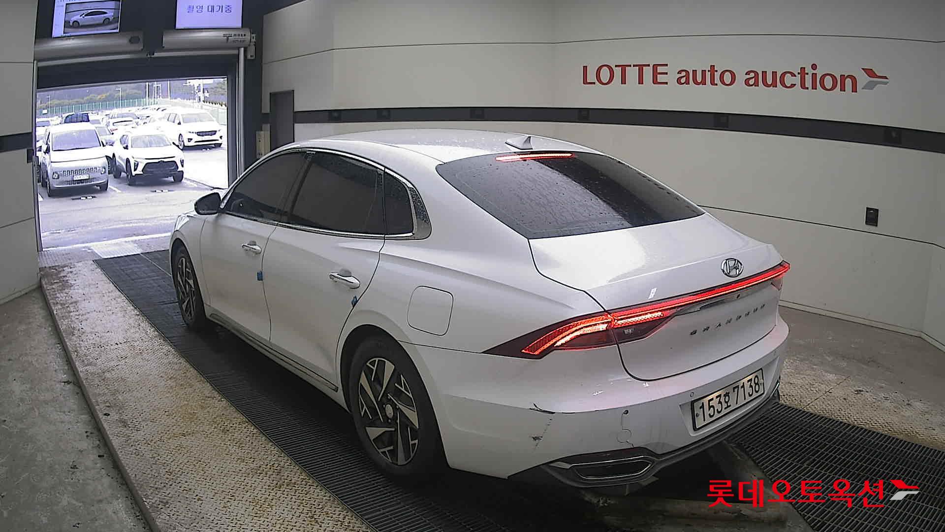 Hyundai Grandeur Hybrid 2021 White cream (optional) из Кореи, фото 6