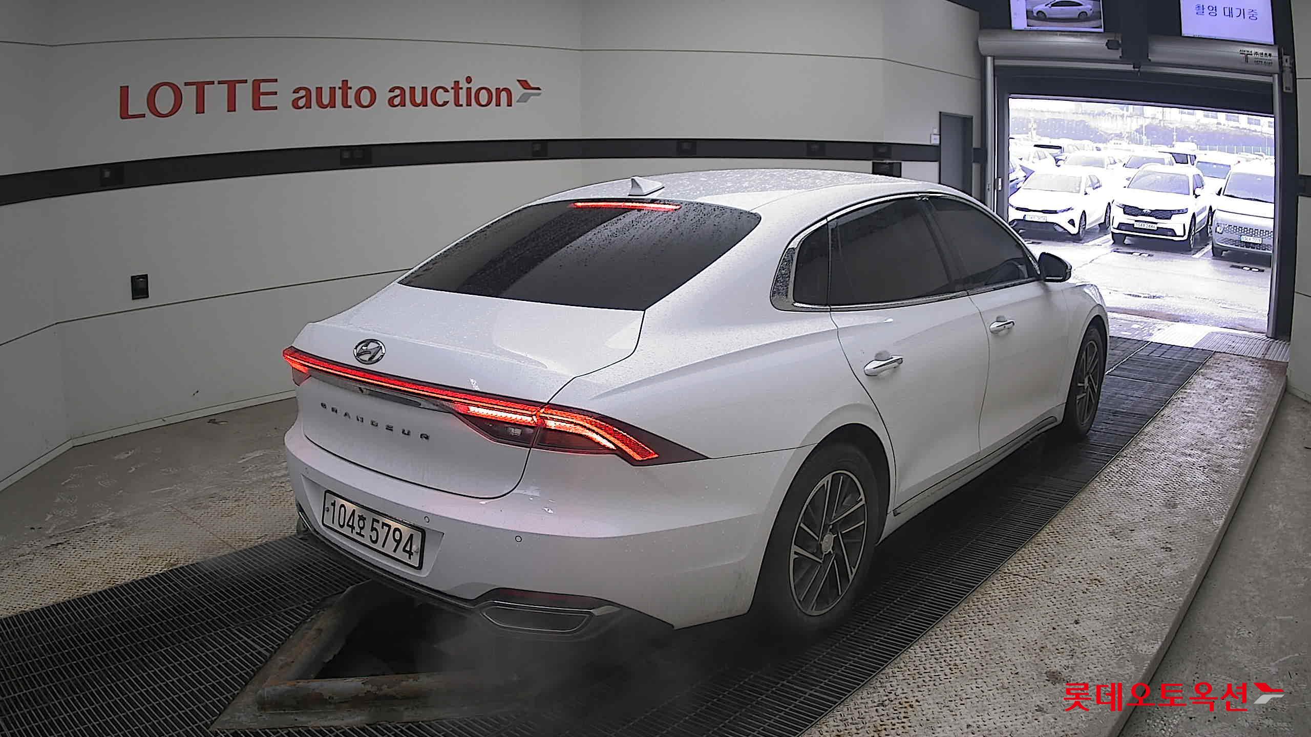 Hyundai Grandeur 2020 White cream (optional) из Кореи, фото 4