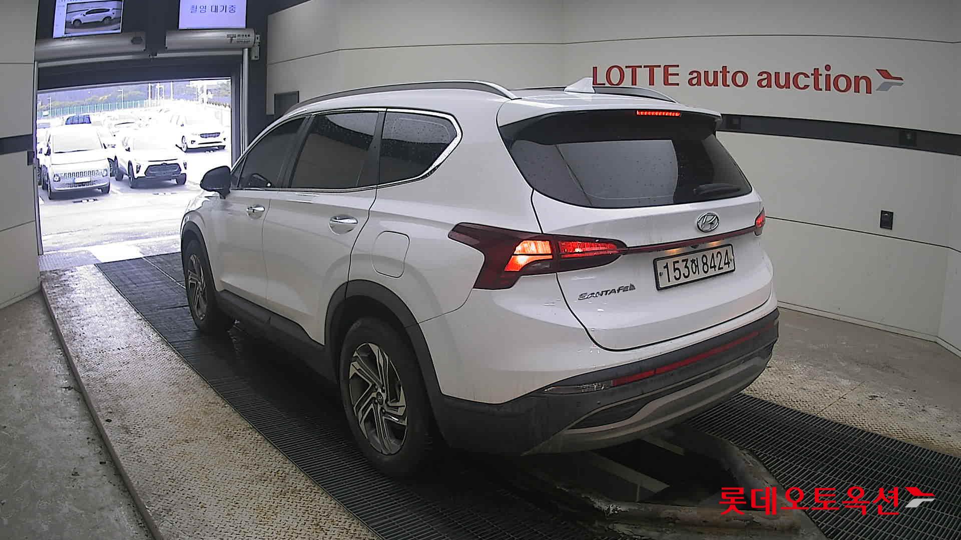 Hyundai Santa Fe 2021 White cream (optional) из Кореи, фото 6