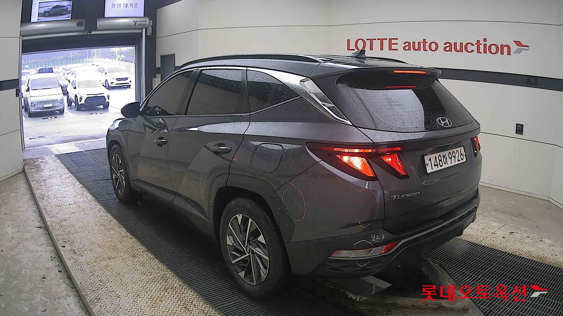 Hyundai Tucson 2021 Titan Grey из Кореи, фото 6