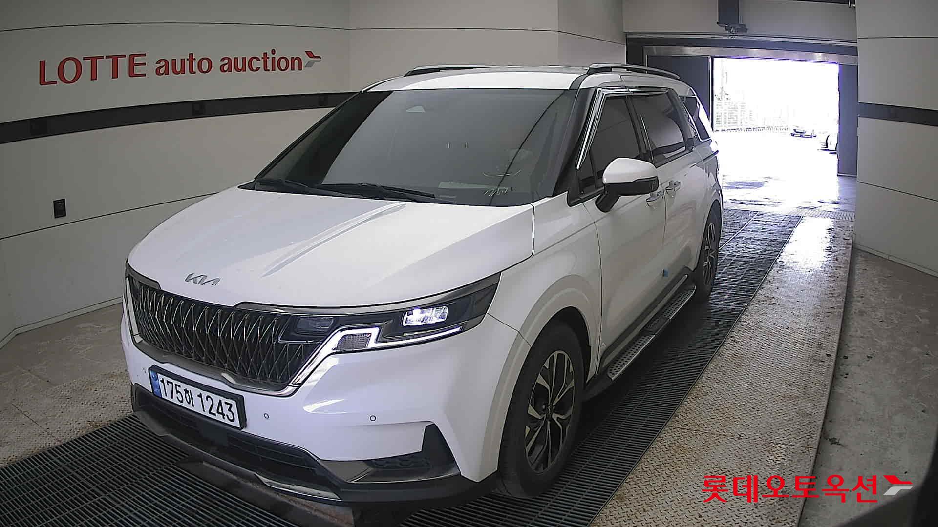 Kia Carnival 2023 Snow White Pearl (optional) из Кореи