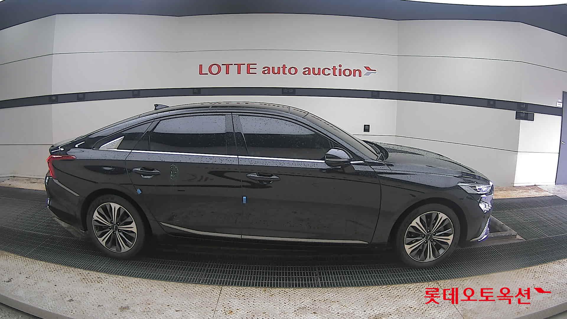 Kia K8 Hybrid 2024 Aurora Black Pearl из Кореи, фото 3