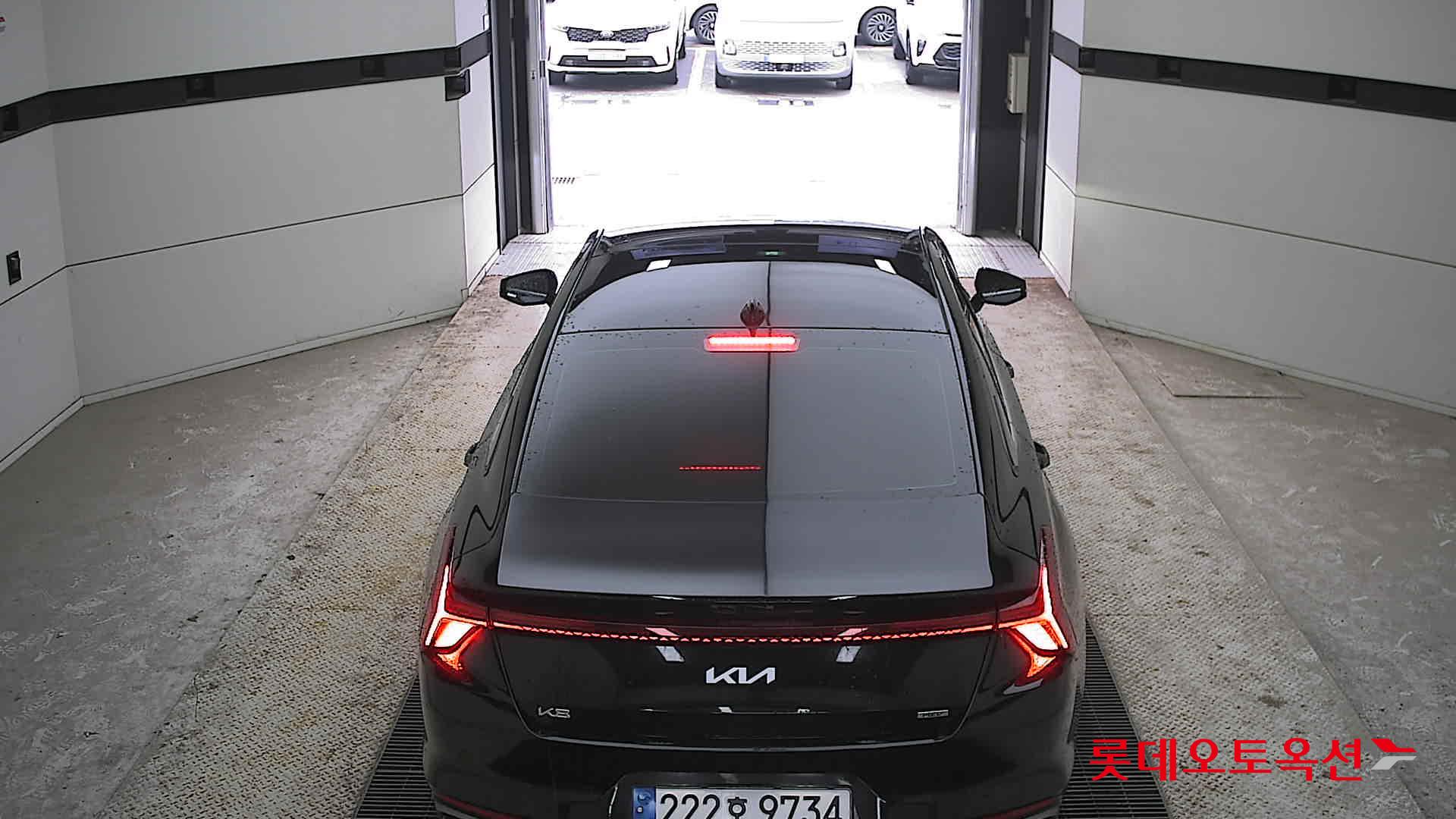 Kia K8 Hybrid 2024 Aurora Black Pearl из Кореи, фото 5