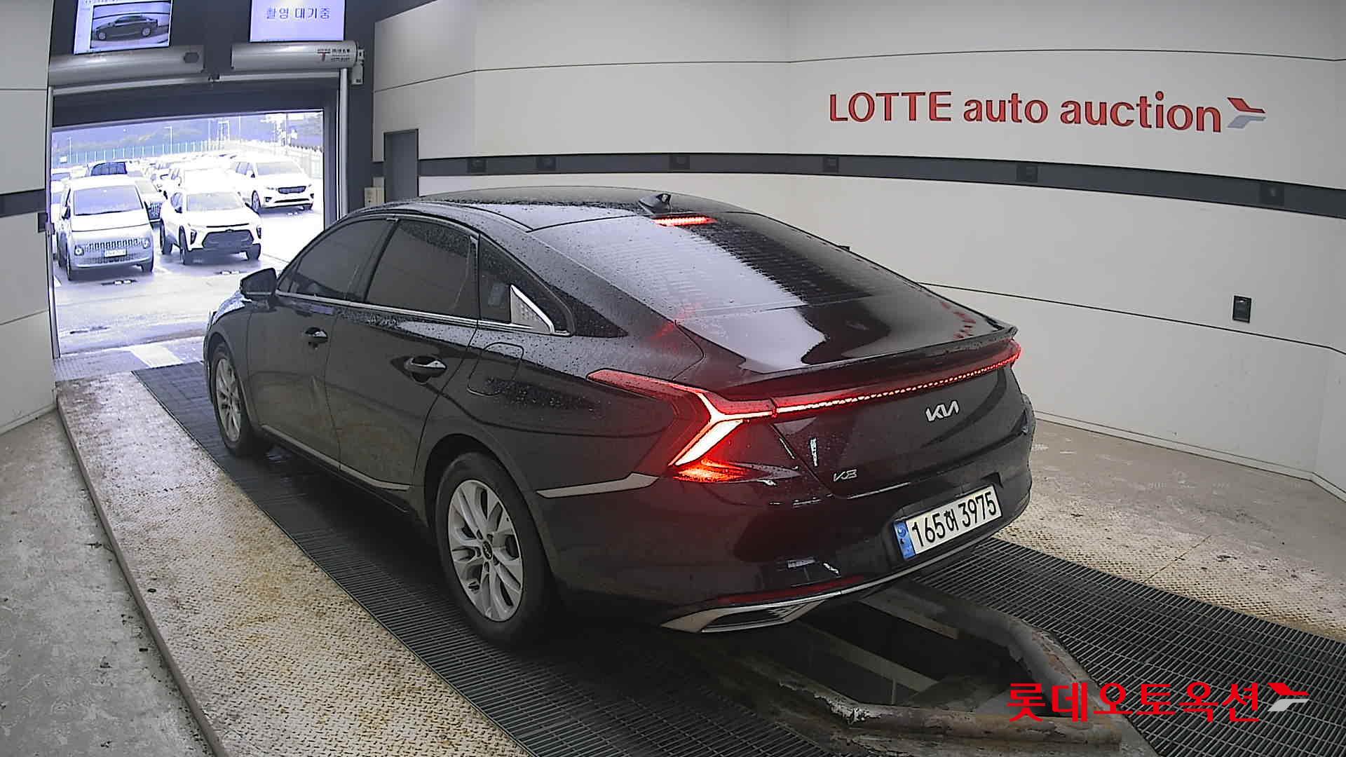 Kia K8 2022 Aurora Black Pearl из Кореи, фото 6