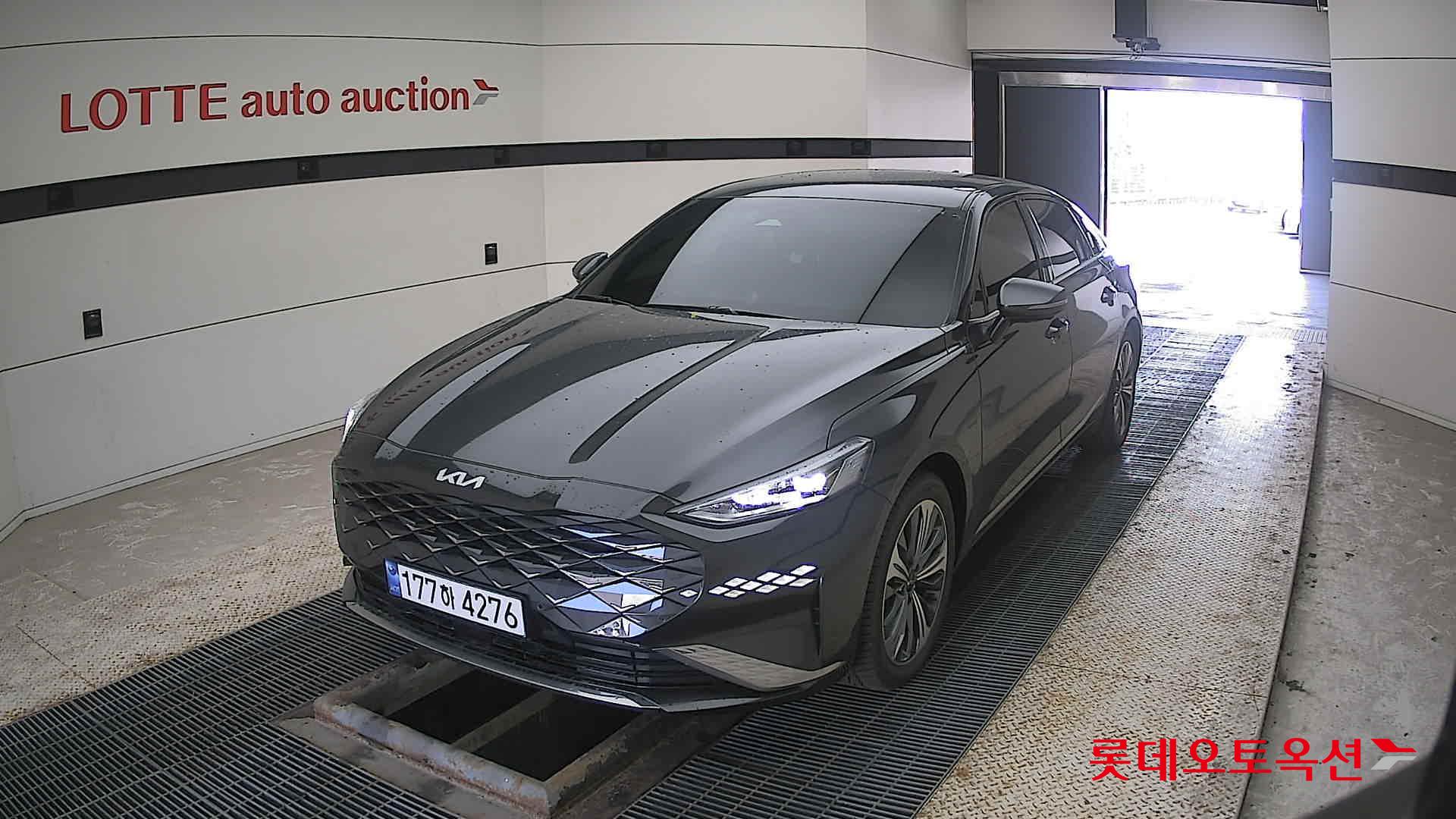 Kia K8 Hybrid 2024 Interstellagray из Кореи