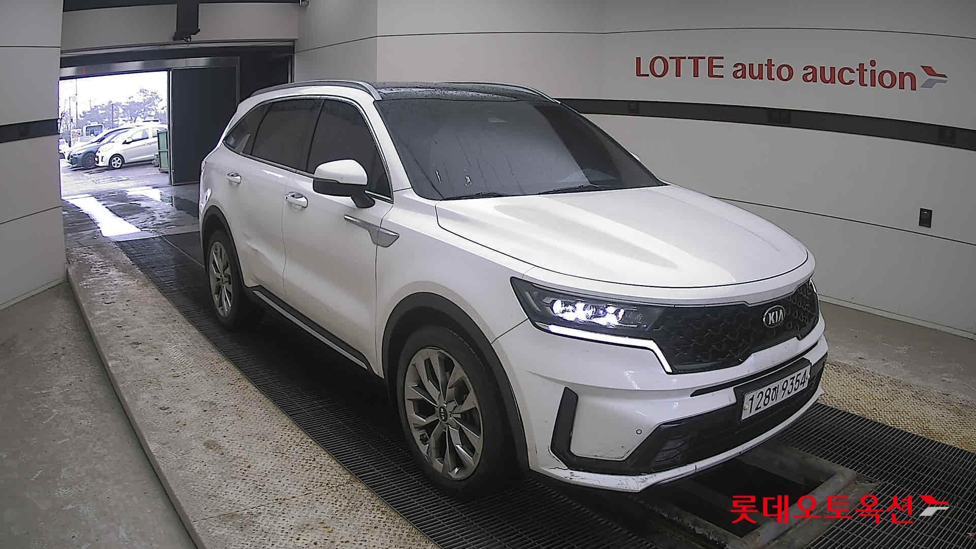 Kia Sorento 2021 Snow White Pearl (optional) из Кореи, фото 2