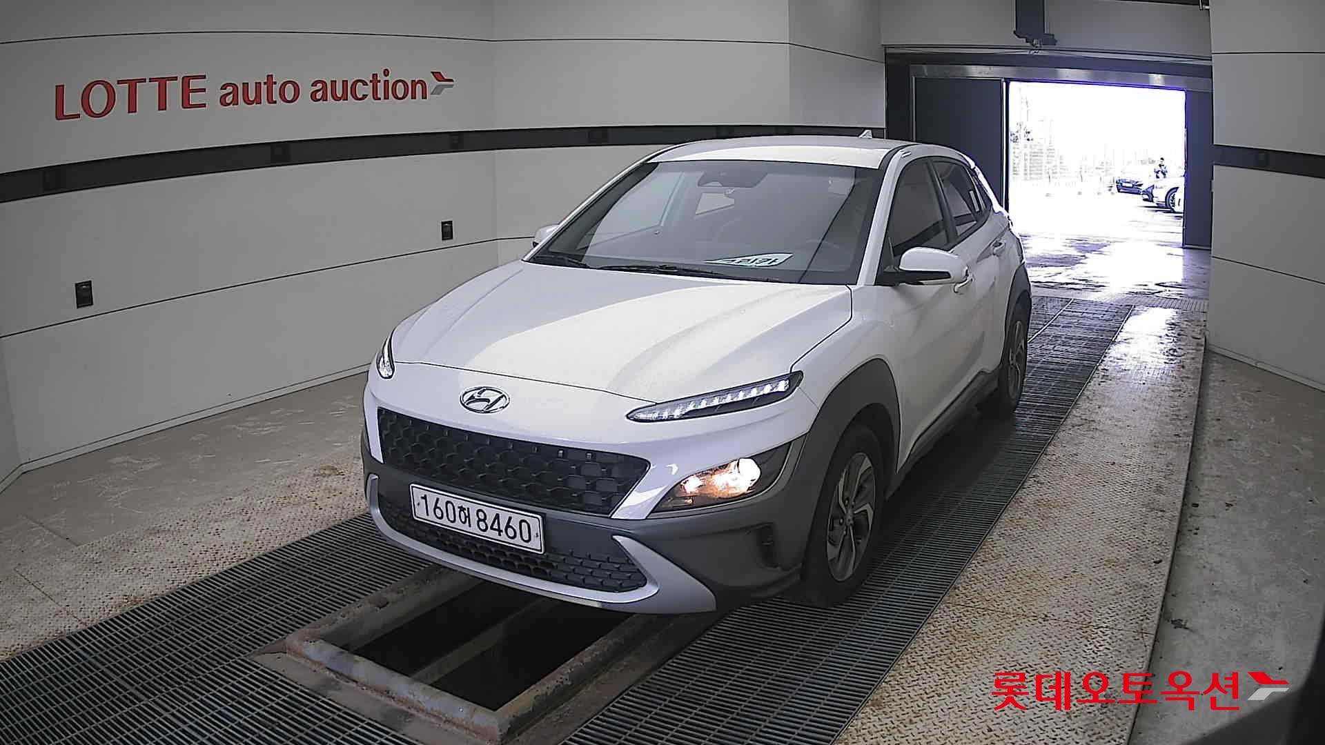 Hyundai Kona Hybrid 2021 Atlas White из Кореи