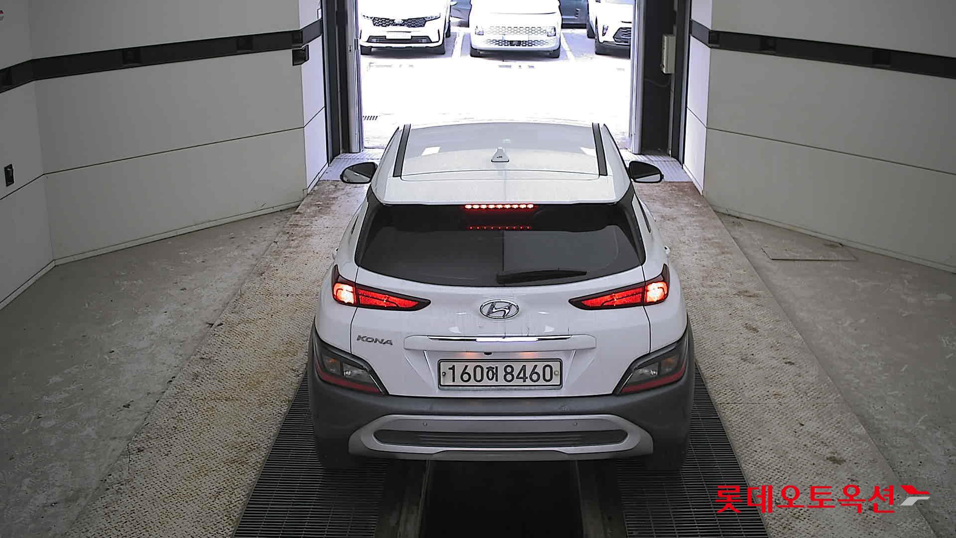 Hyundai Kona Hybrid 2021 Atlas White из Кореи, фото 5